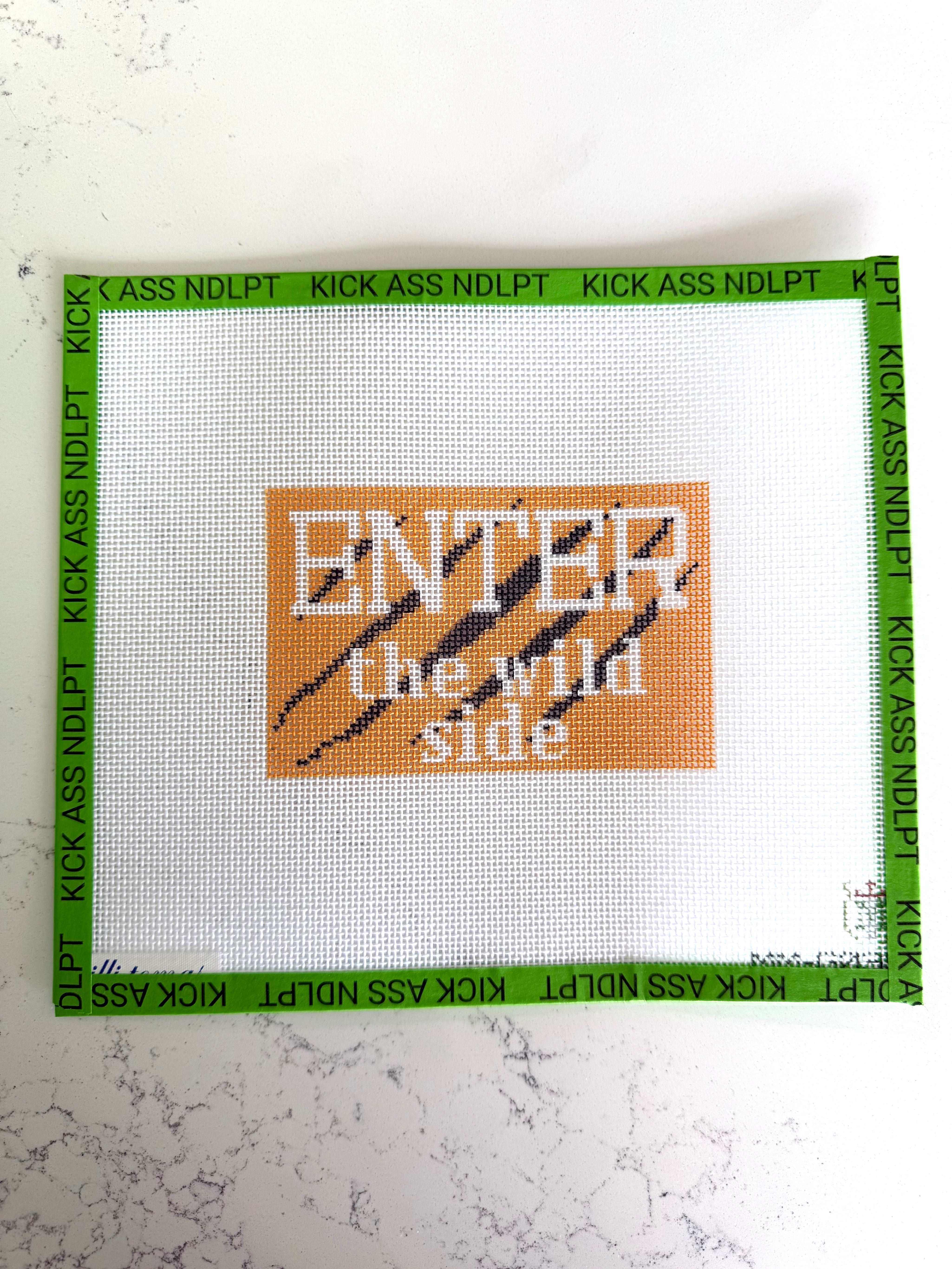 Enter the Wild Side Canvas