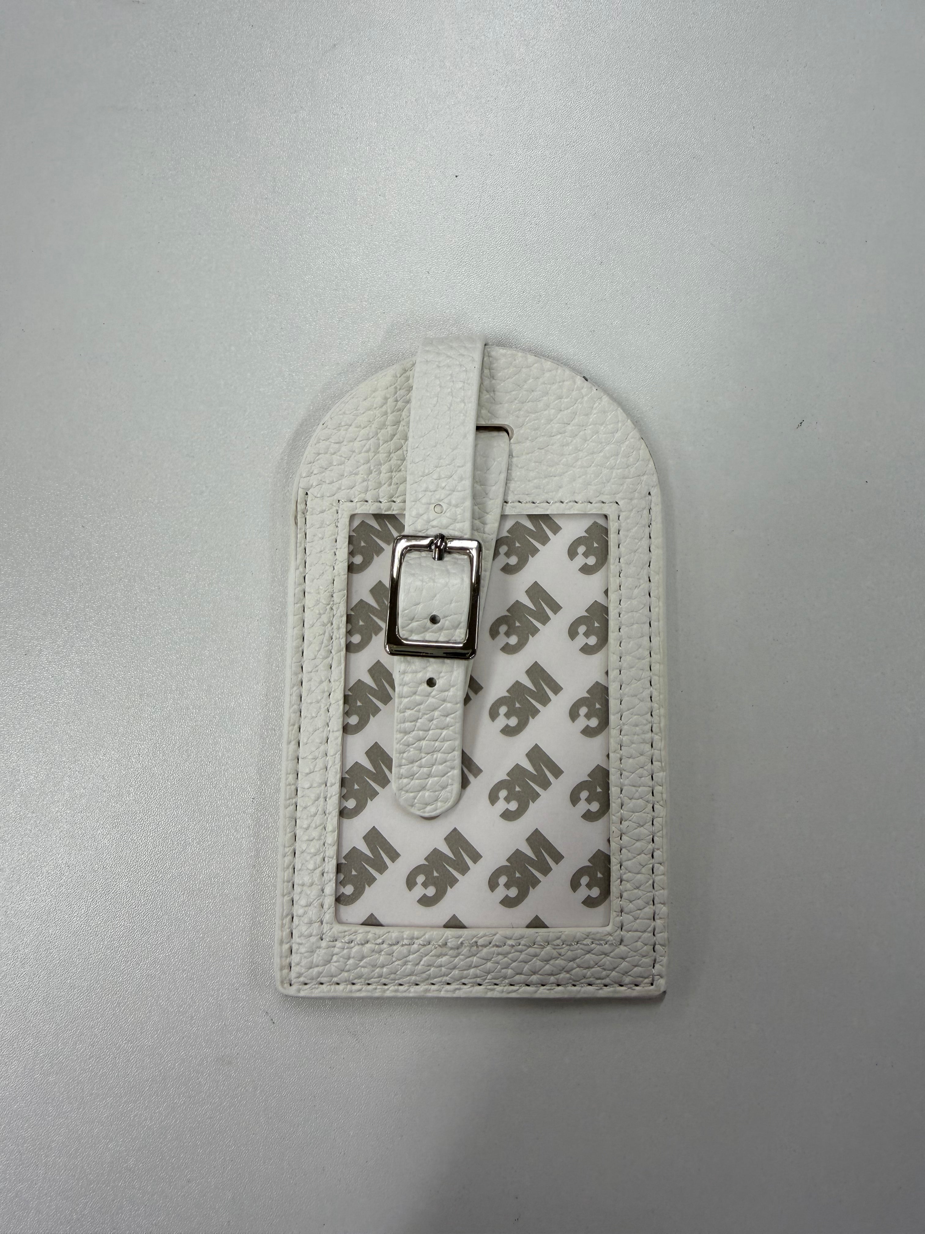 Kick Ass Leather Luggage Tag