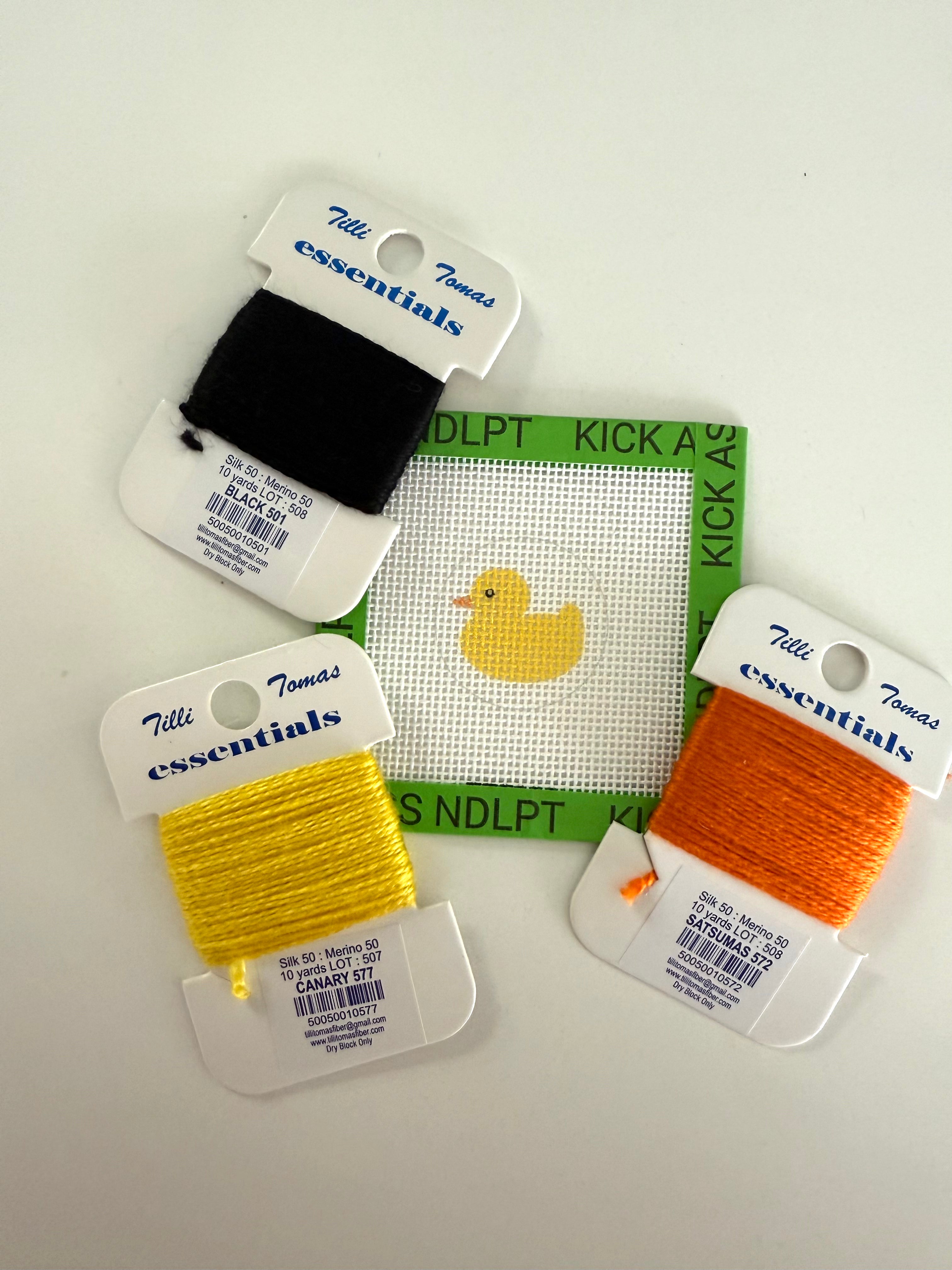 Mini Rubber Duck Canvas (KITTED)