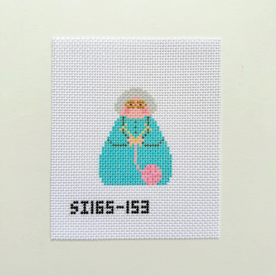 Knitting Angel Canvas