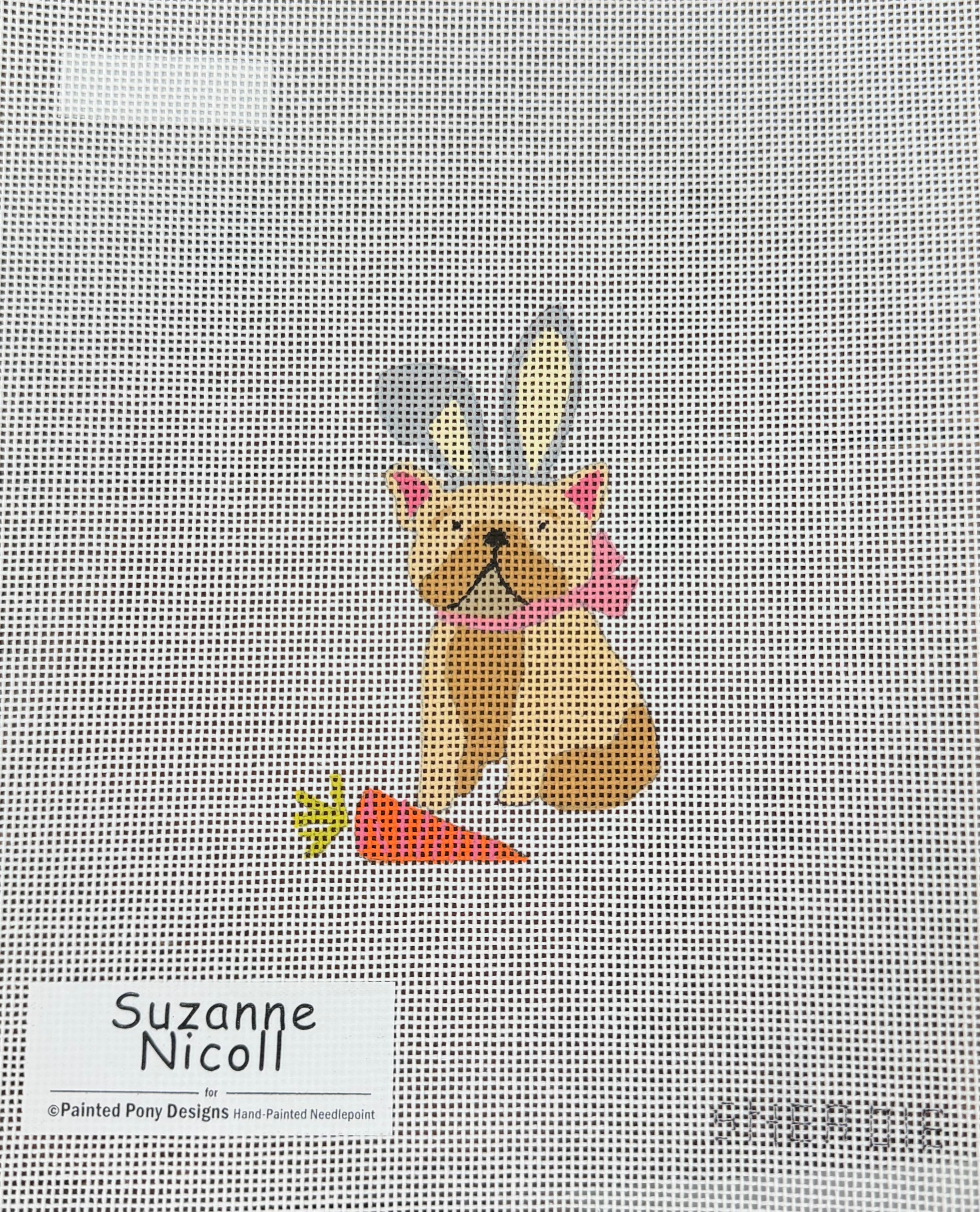Easter Frenchie Canvas