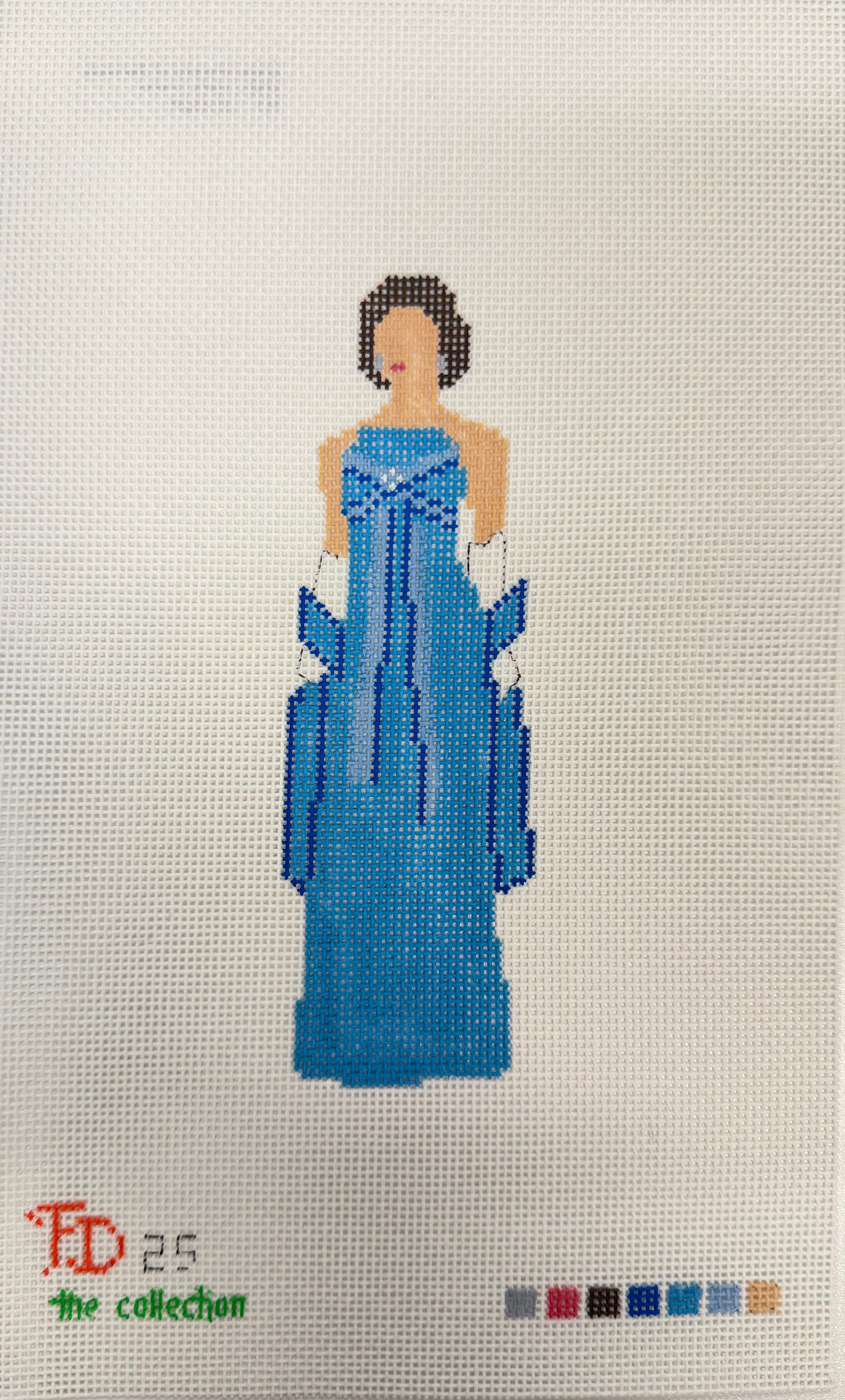 Jackie in Blue Canvas