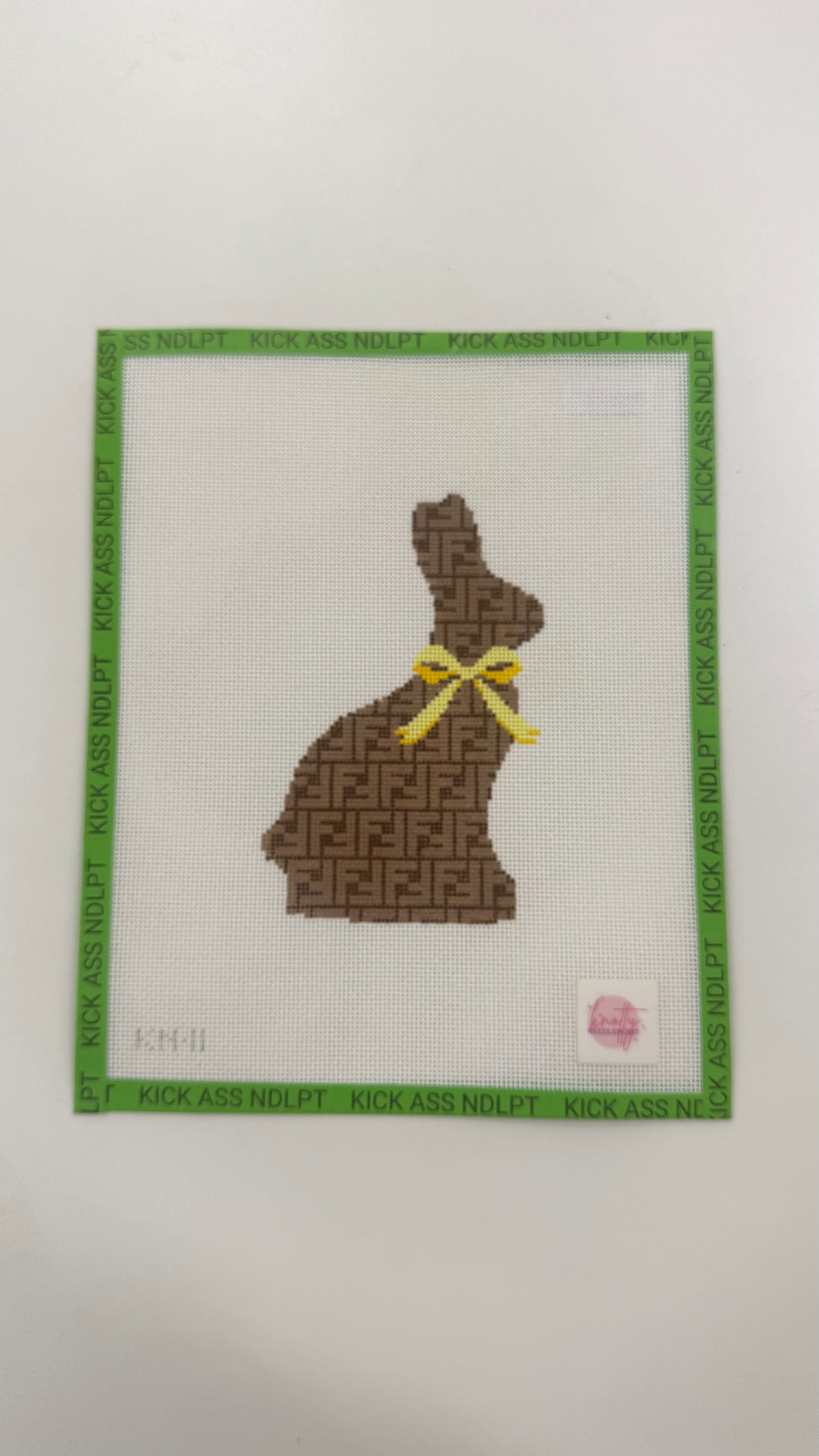 Designer Bunny with Yellow Bow