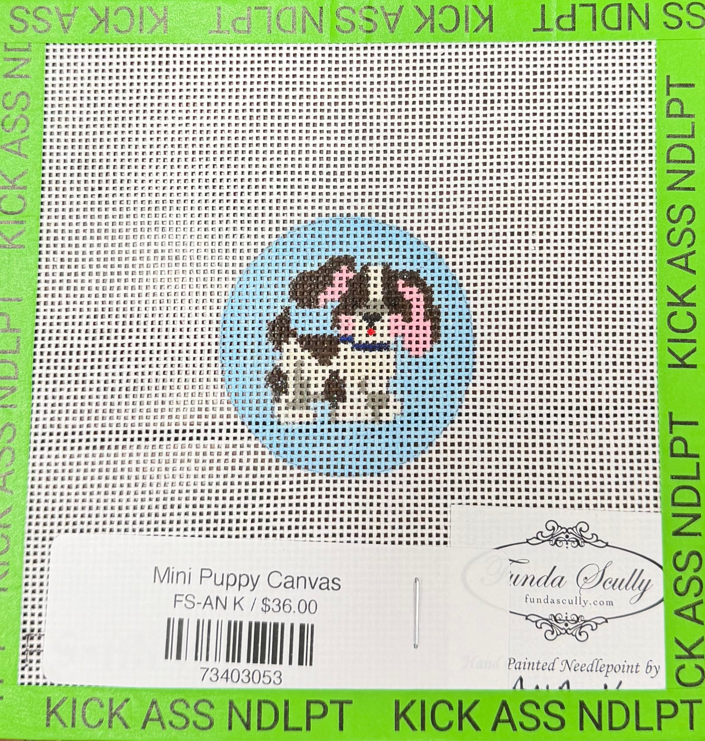 Mini Puppy Canvas