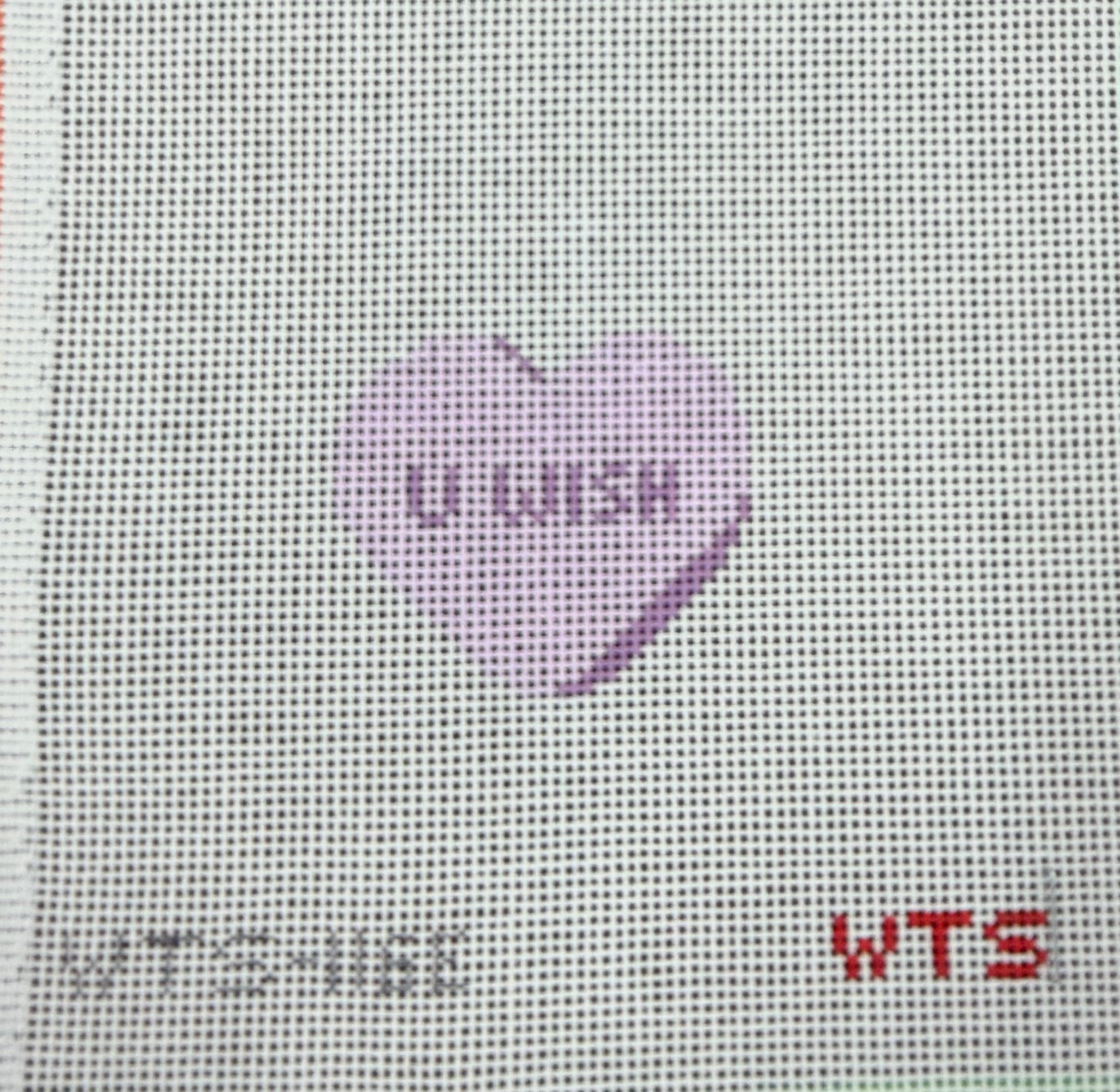 Mini Heart U Wish Canvas