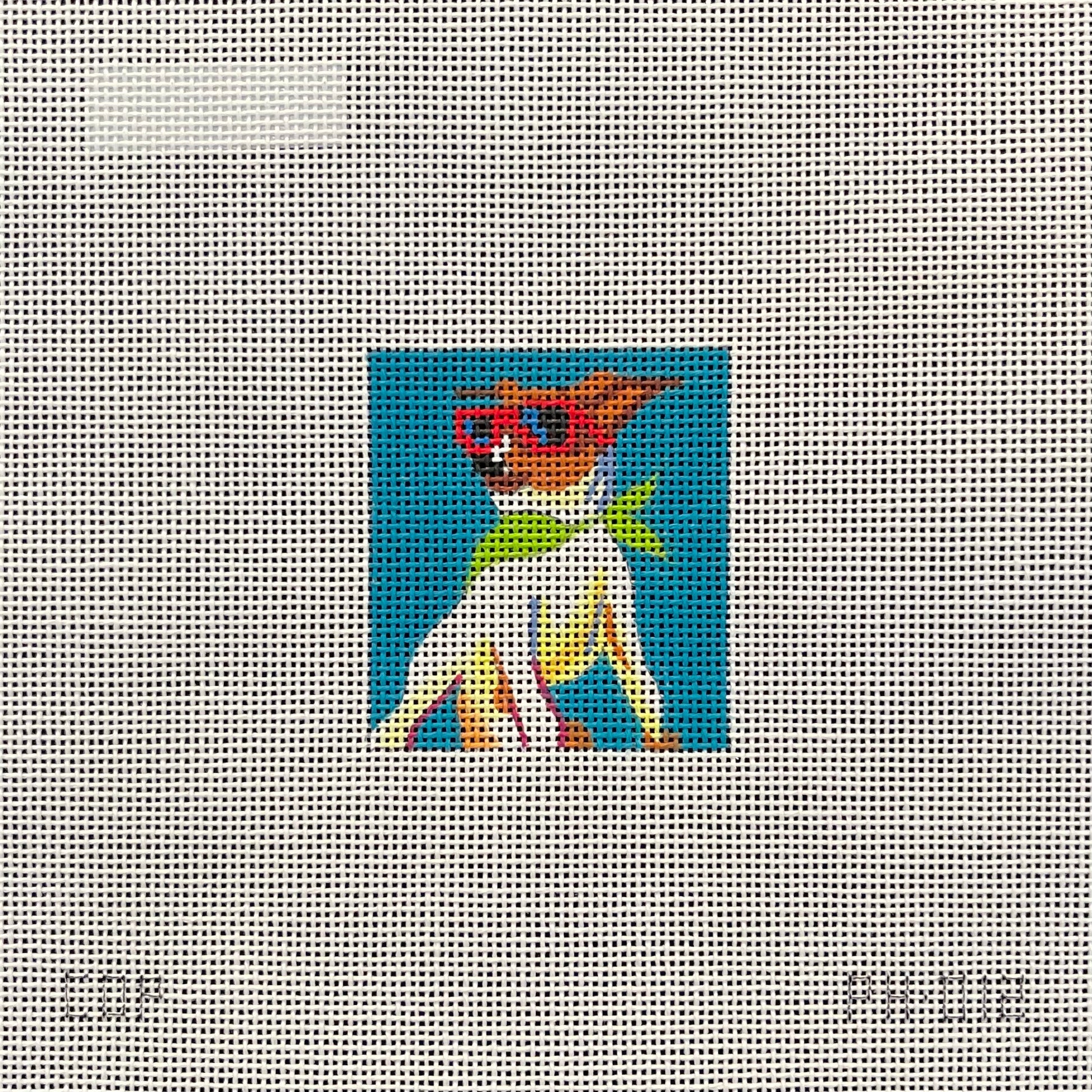 Jack Russell with Sunglasses Canvas