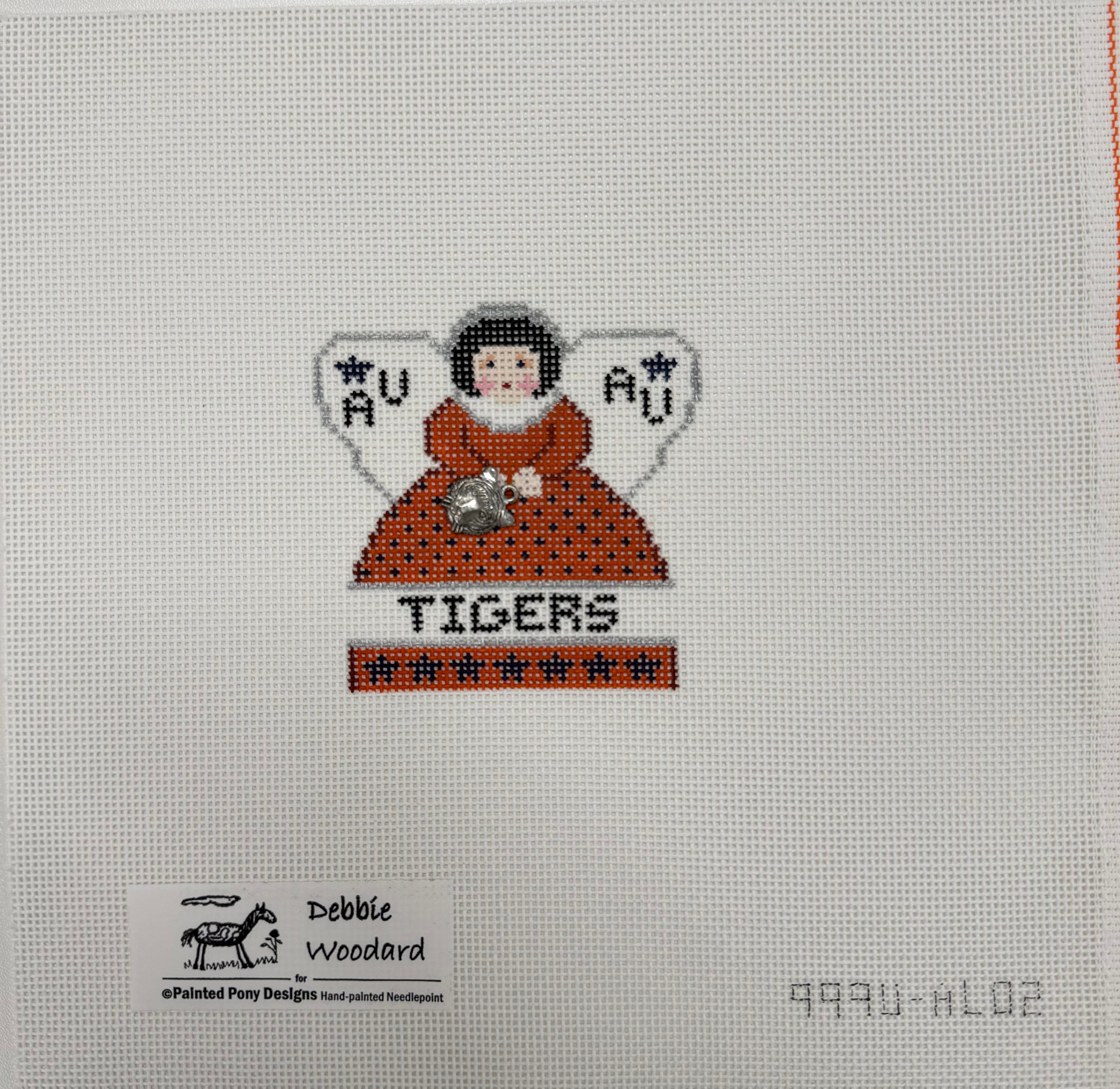 Mini Auburn Angel Canvas