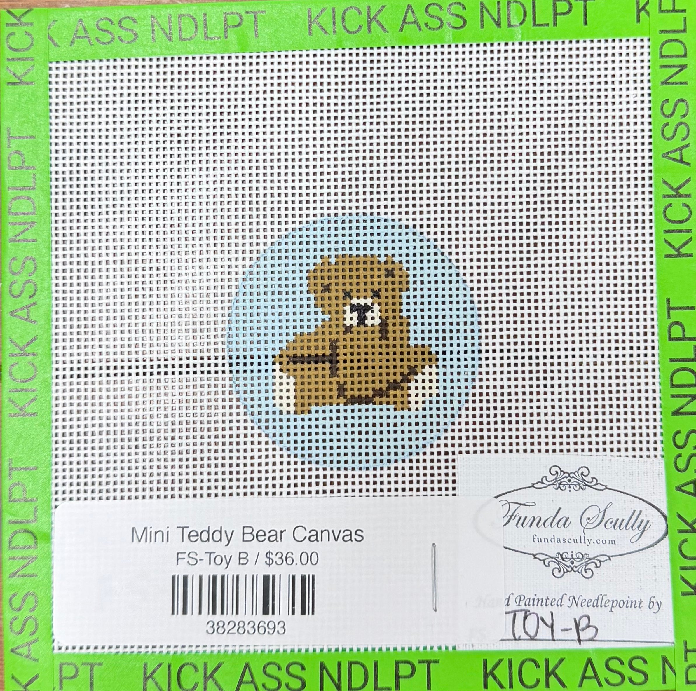 Mini Teddy Bear Canvas