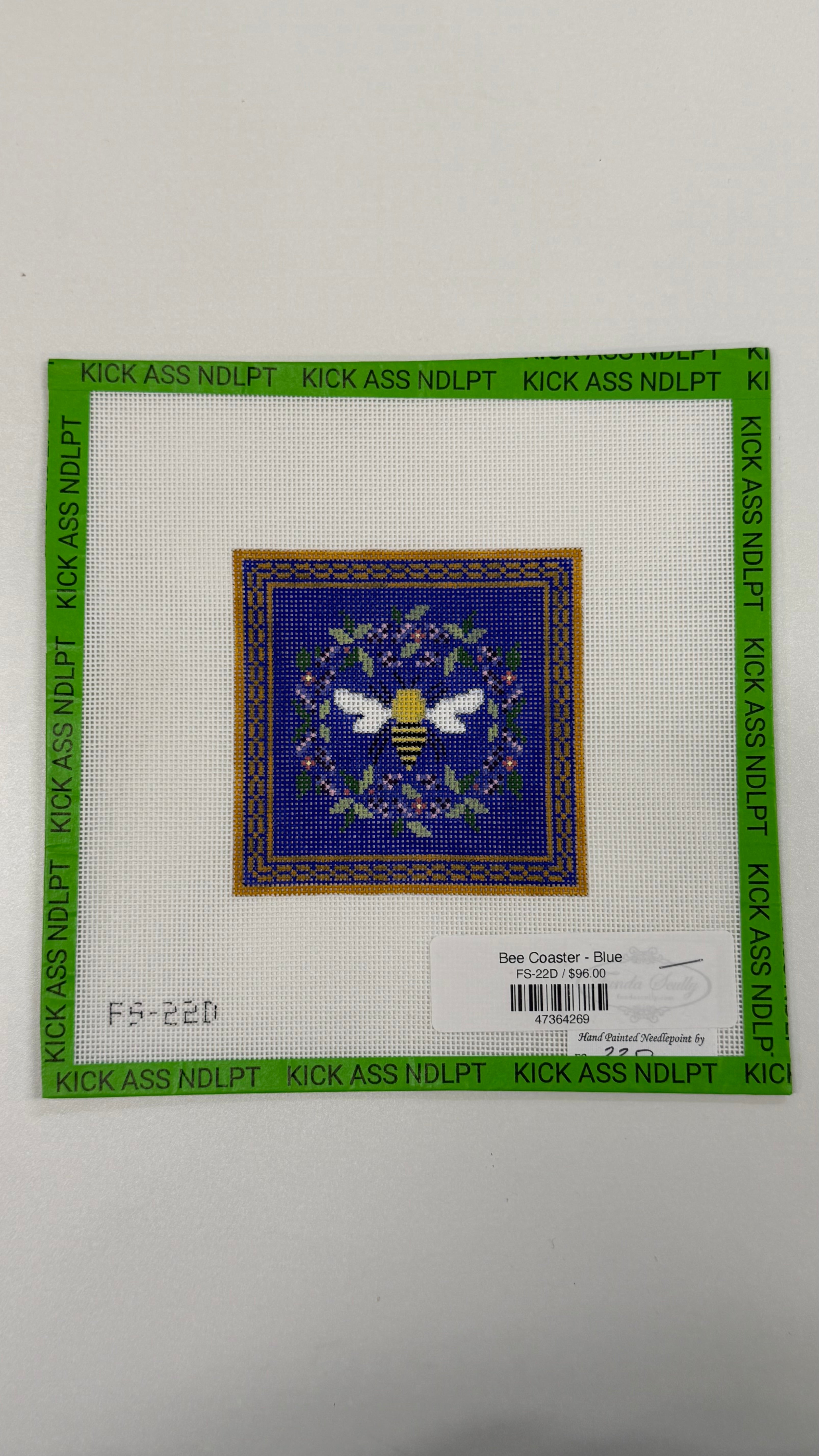 Bee Coaster - Blue