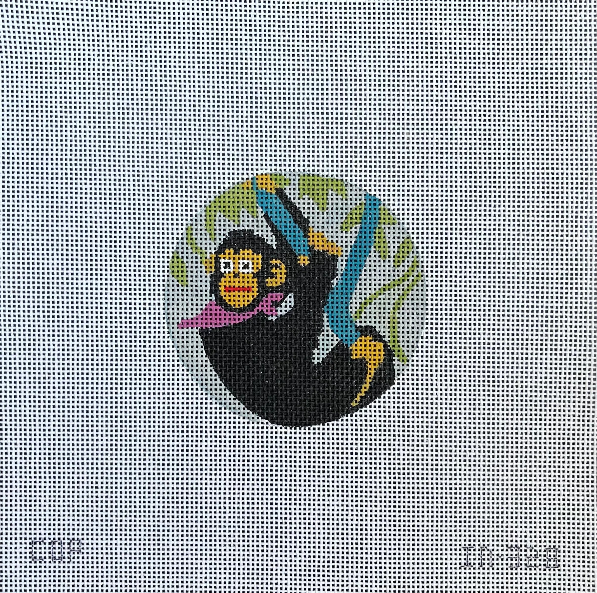 Monkey Swinging Canvas