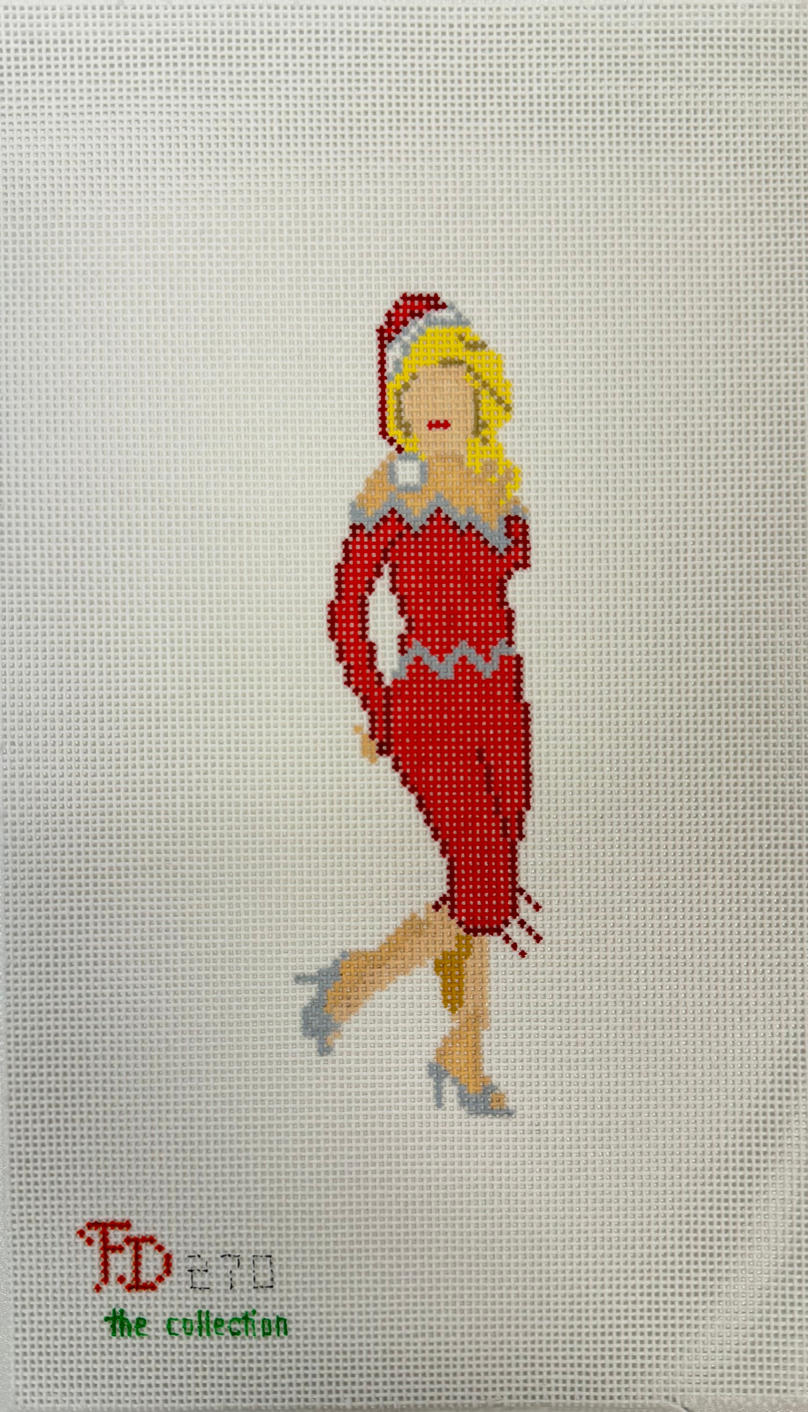 Dolly Santa Canvas