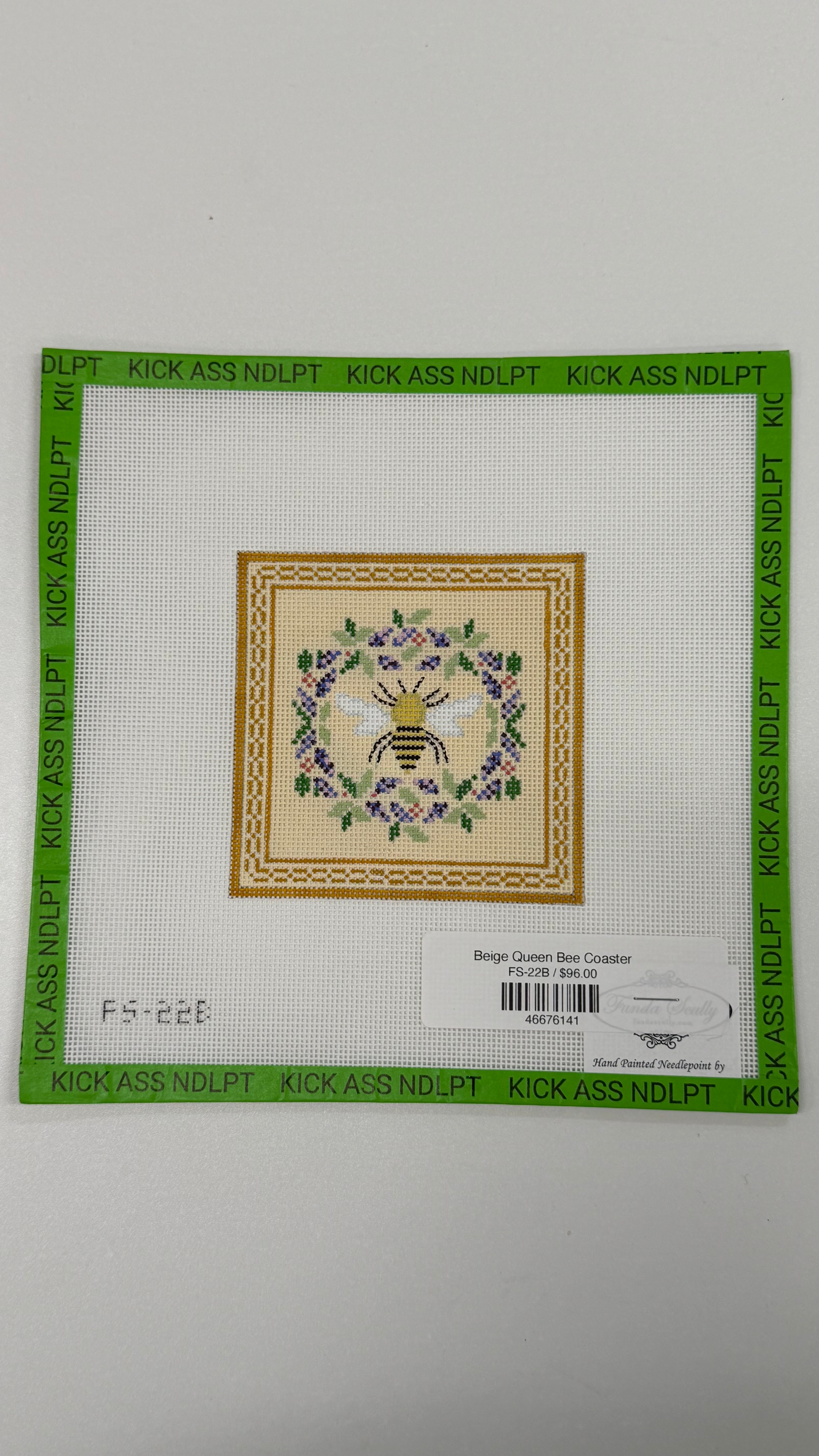 Beige Queen Bee Coaster