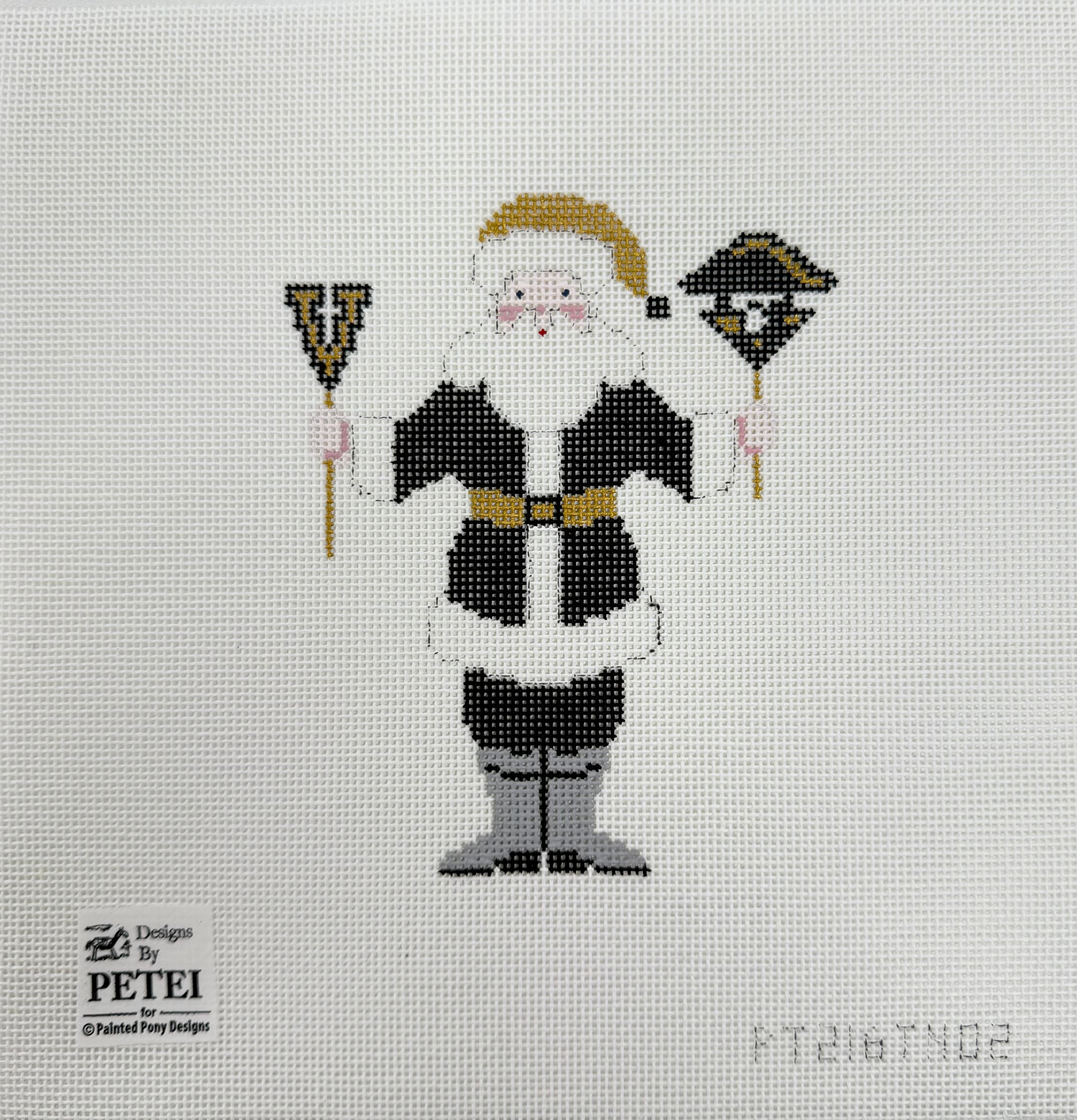 Vanderbilt Santa Canvas