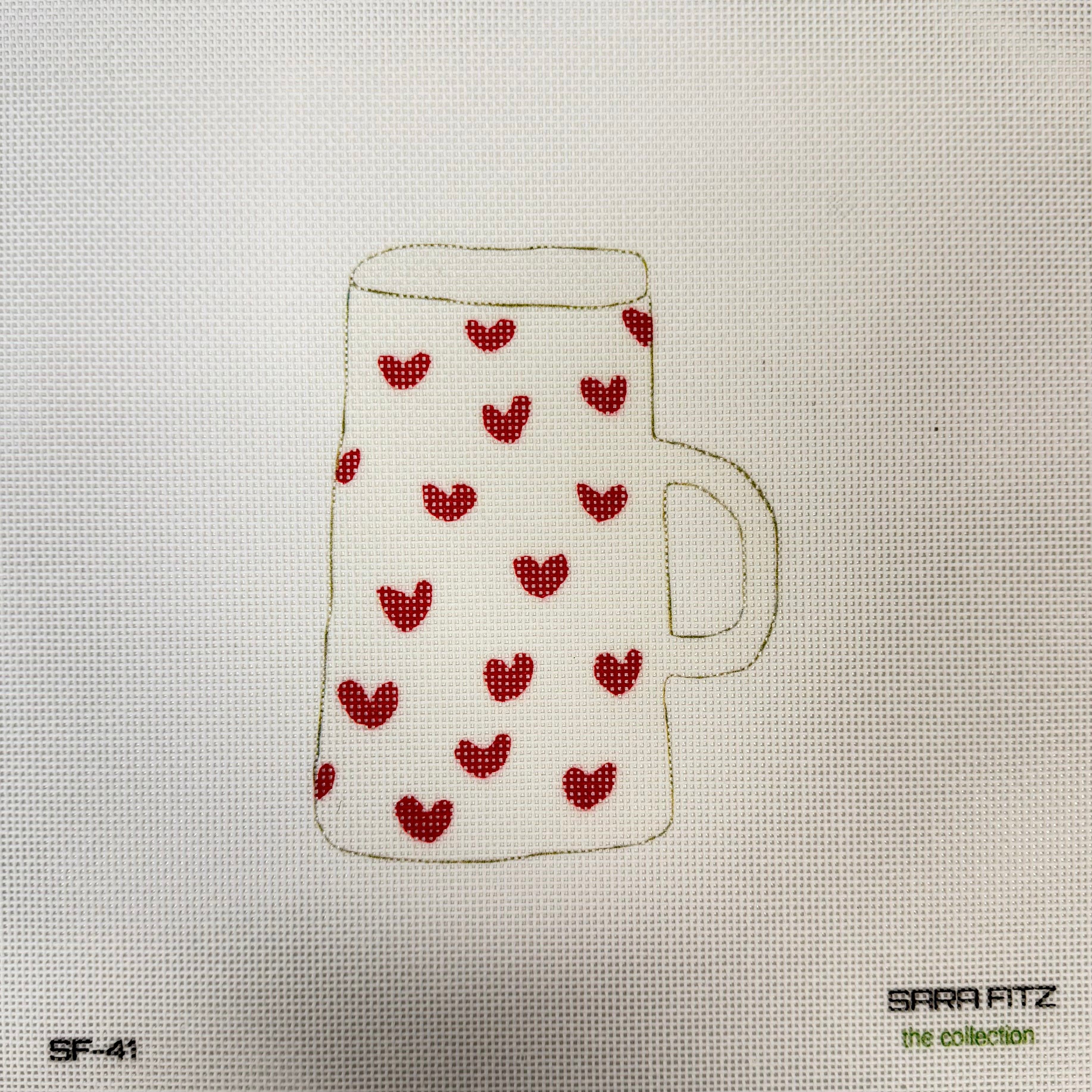 Heart Mug Canvas