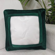 *PREORDER* Self Finishing Green Velvet Pillow