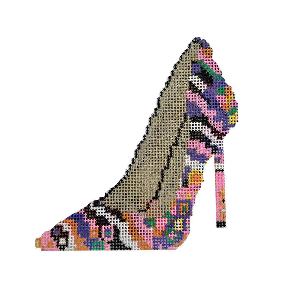 Funky Printed Heel Canvas