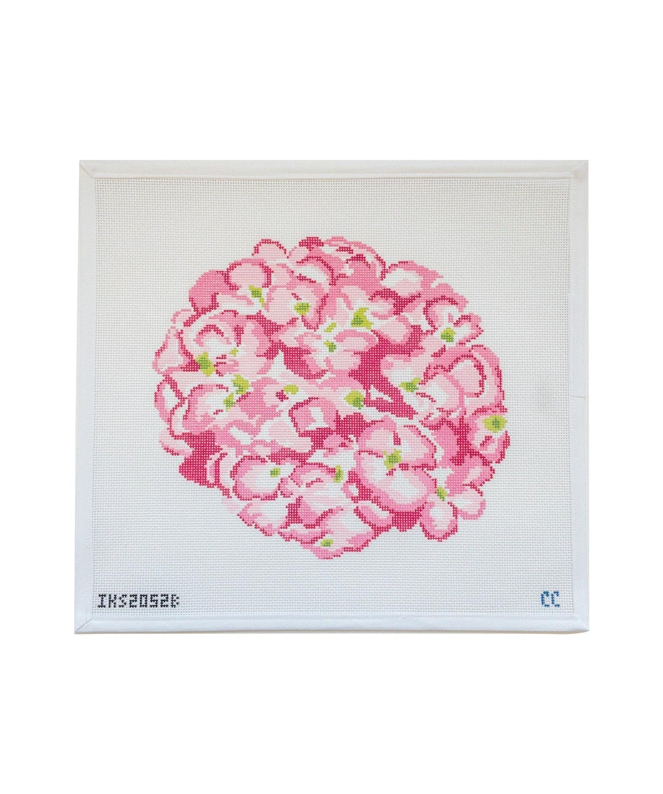 Large Pink Hydrangea Canvas