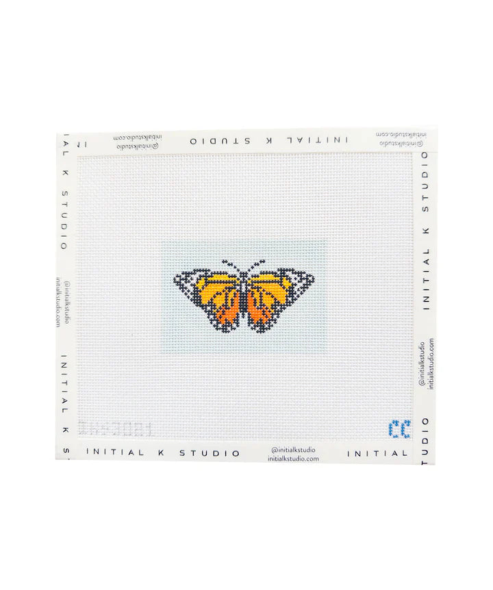 Monarch Bag Tag Canvas