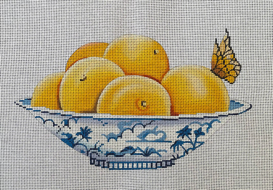 Bowl of Oranges Canvas