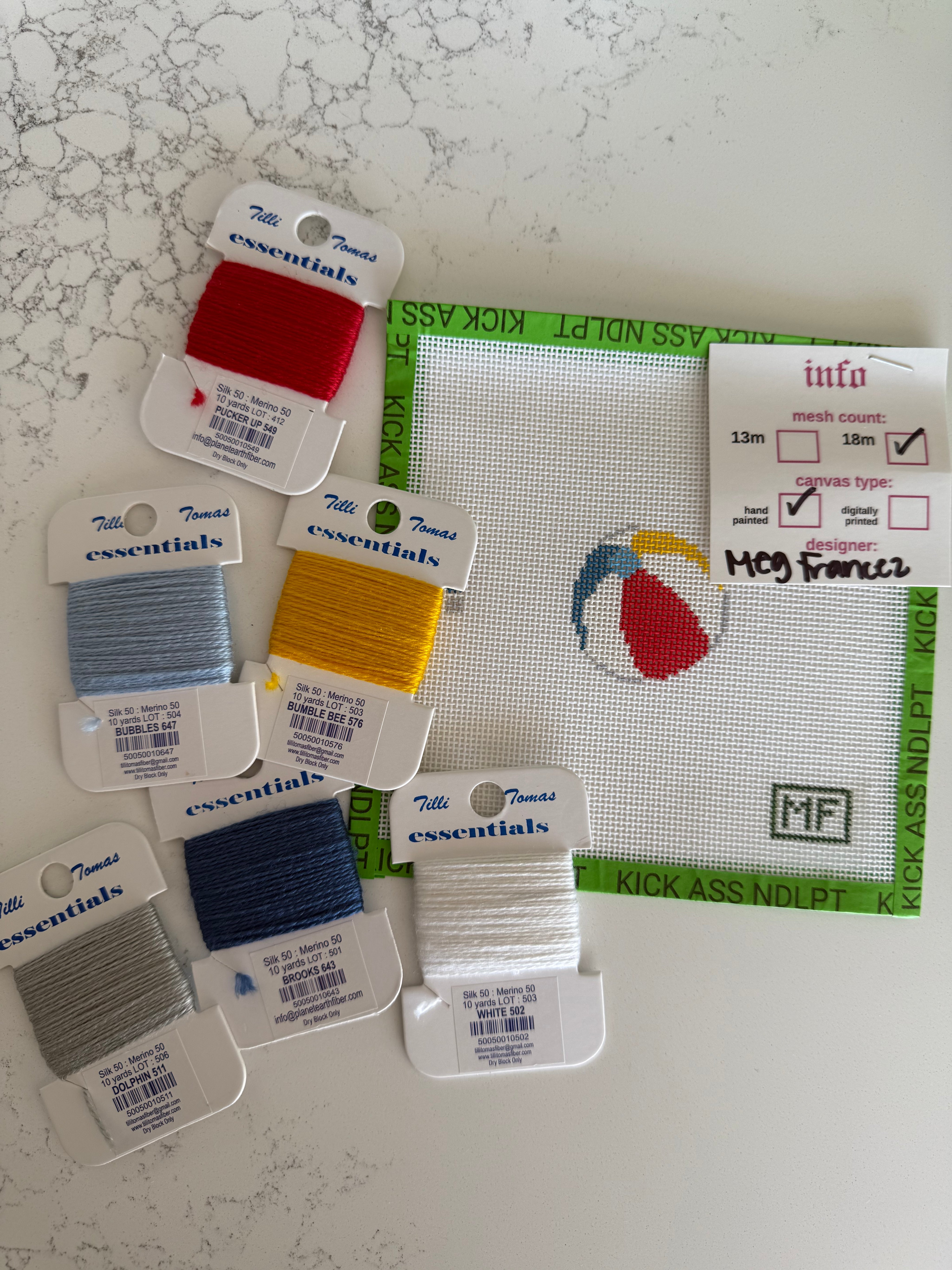 Beach Ball Mini Canvas