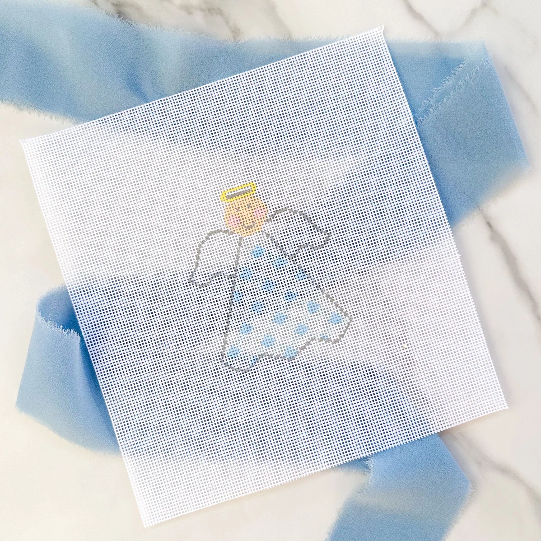 Blue Angel Canvas