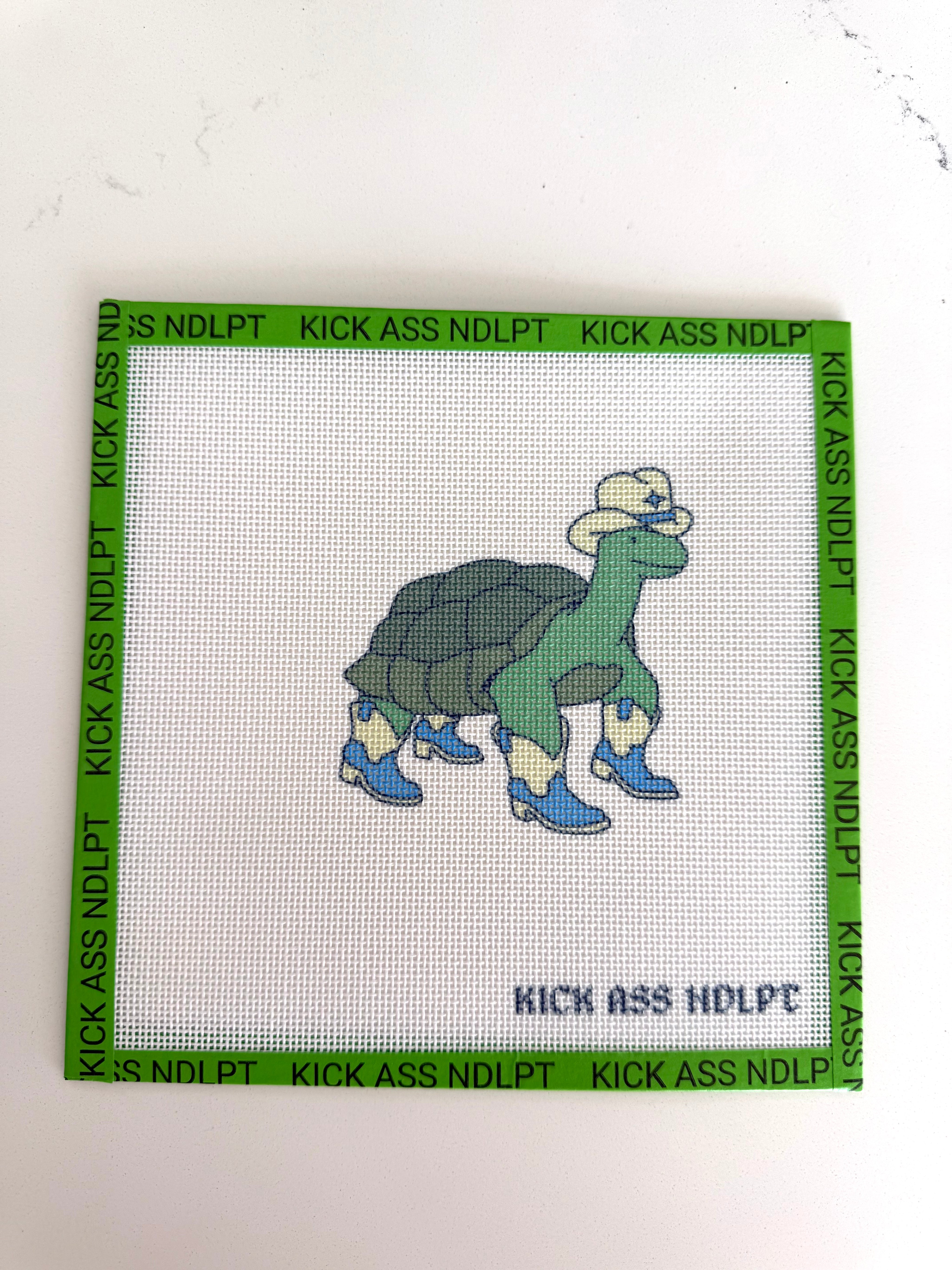 Tatum the Turtle Canvas