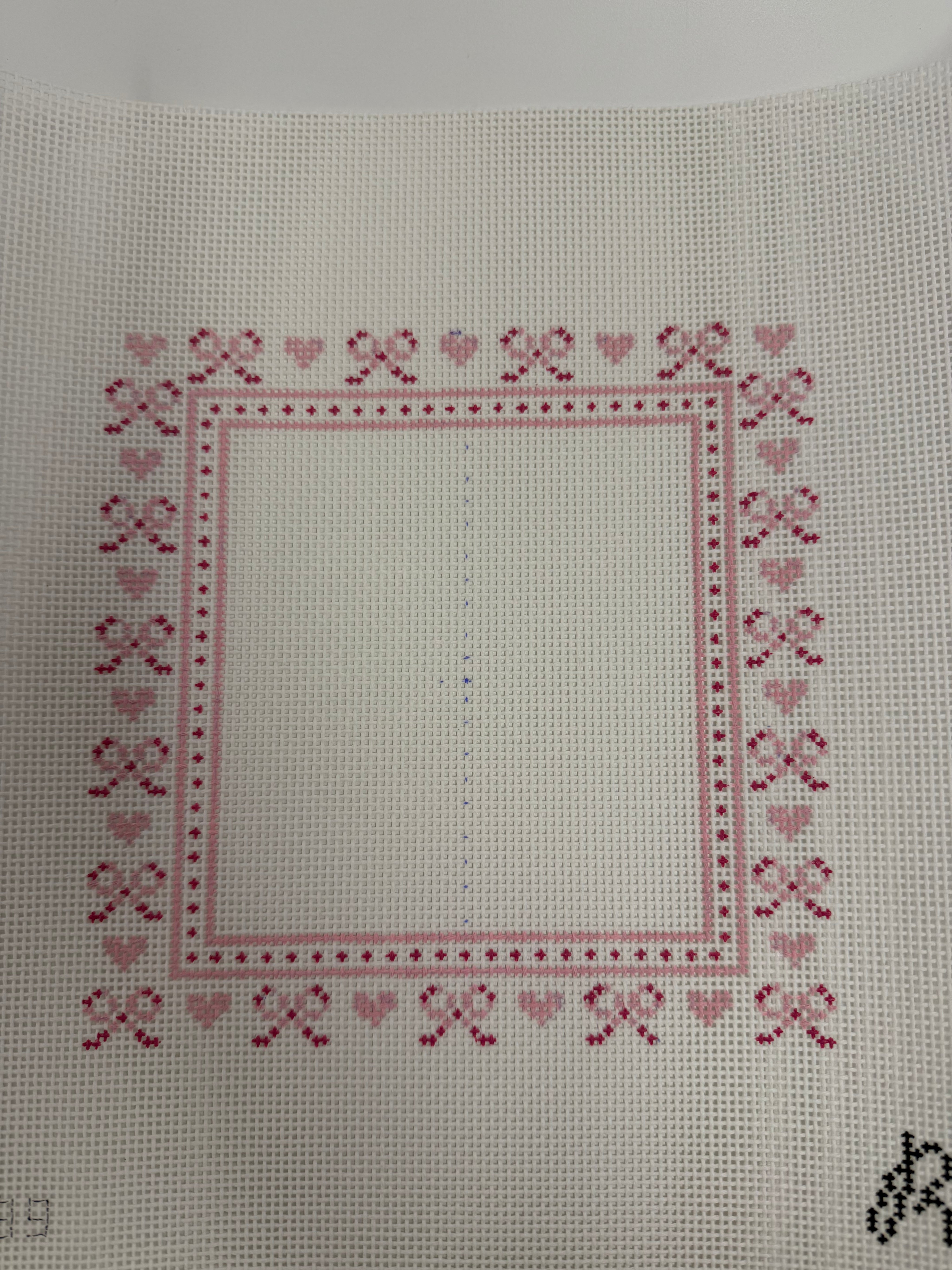 I Heart Bows Canvas