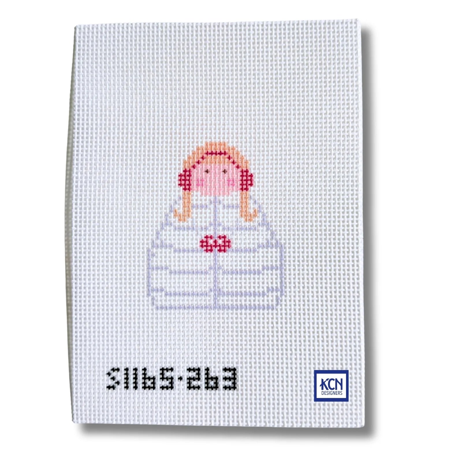 Puffer Jacket Girl Stitch It Angel Canvas