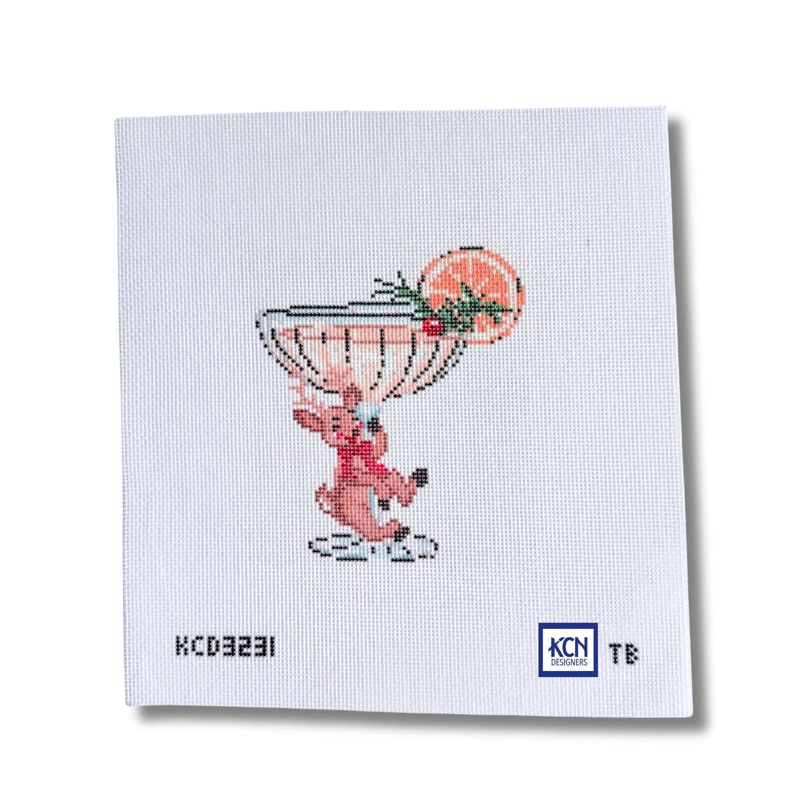 Reindeer with Cocktail Canvas