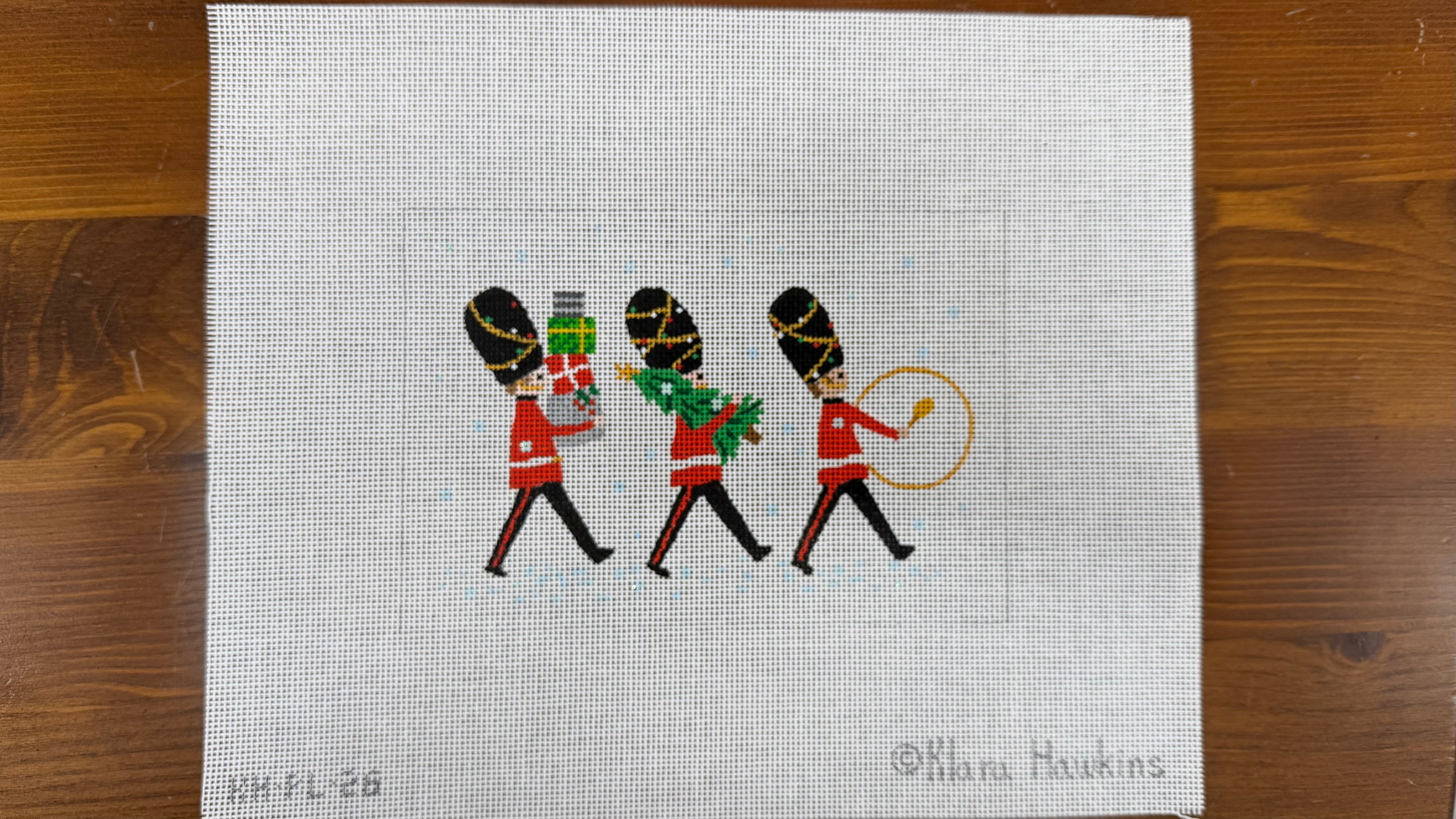 London Marching Guardsman Canvas