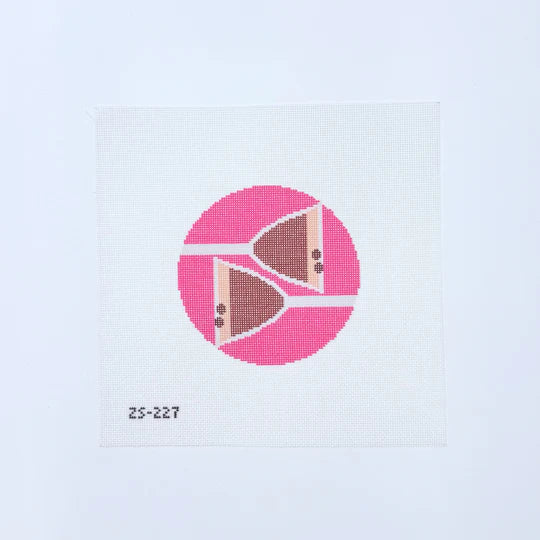 Espresso Martini Round Printed Canvas