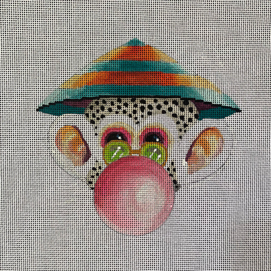 Monkey Blowing Bubble Canvas 5.5x5.5 18M