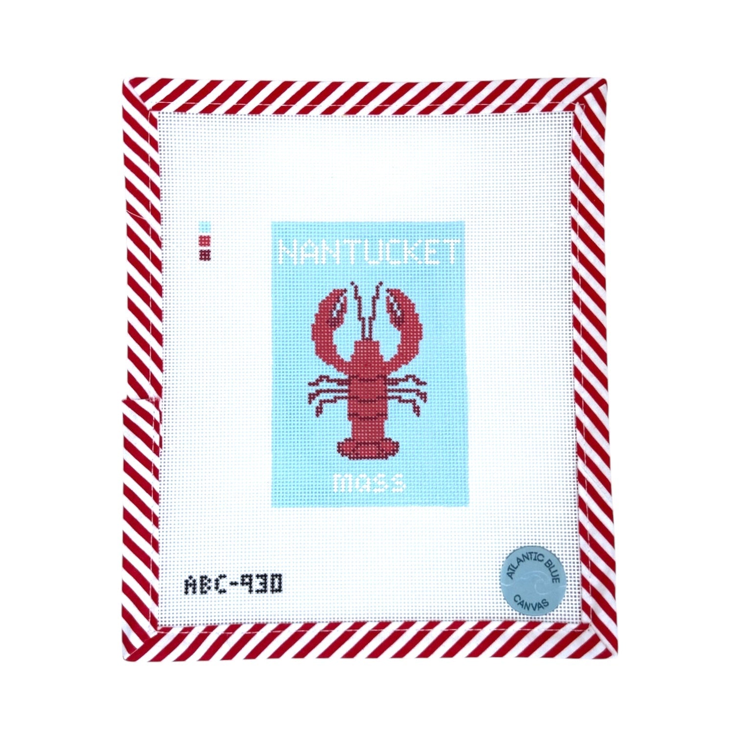 Nantucket Travel Book Canvas