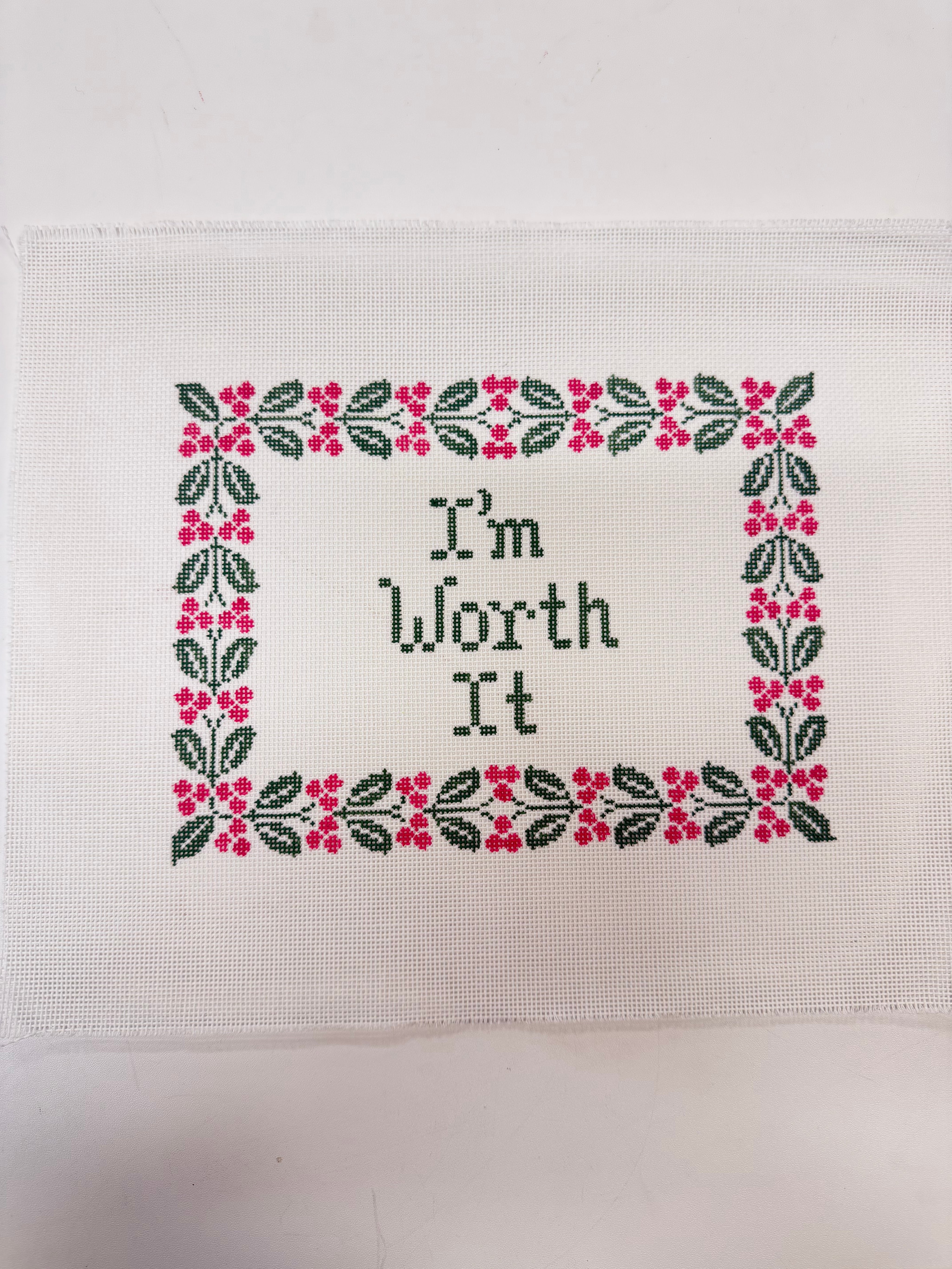 I'm Worth It Canvas
