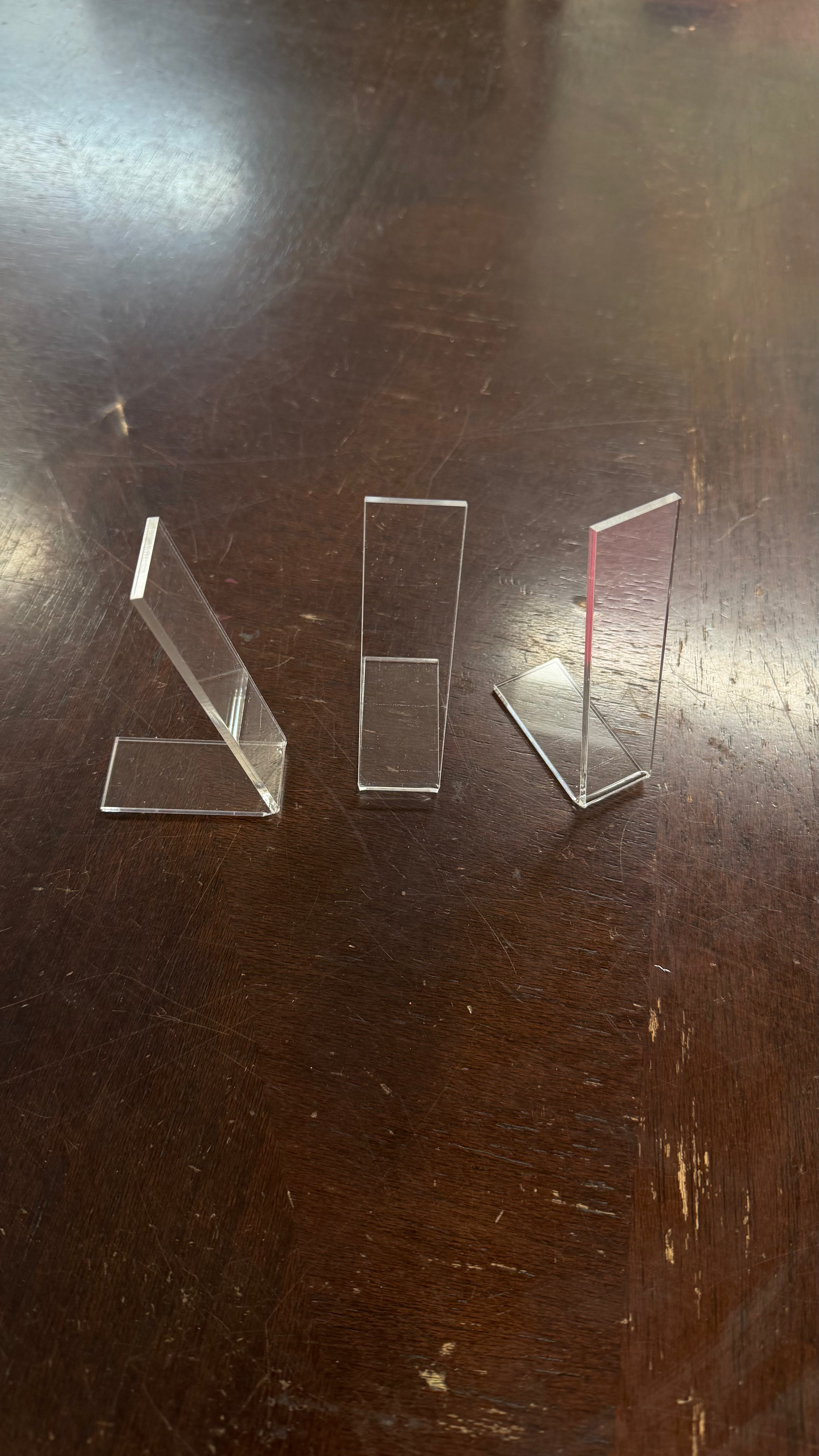 4" Acrylic Finishing Stand (4 set)