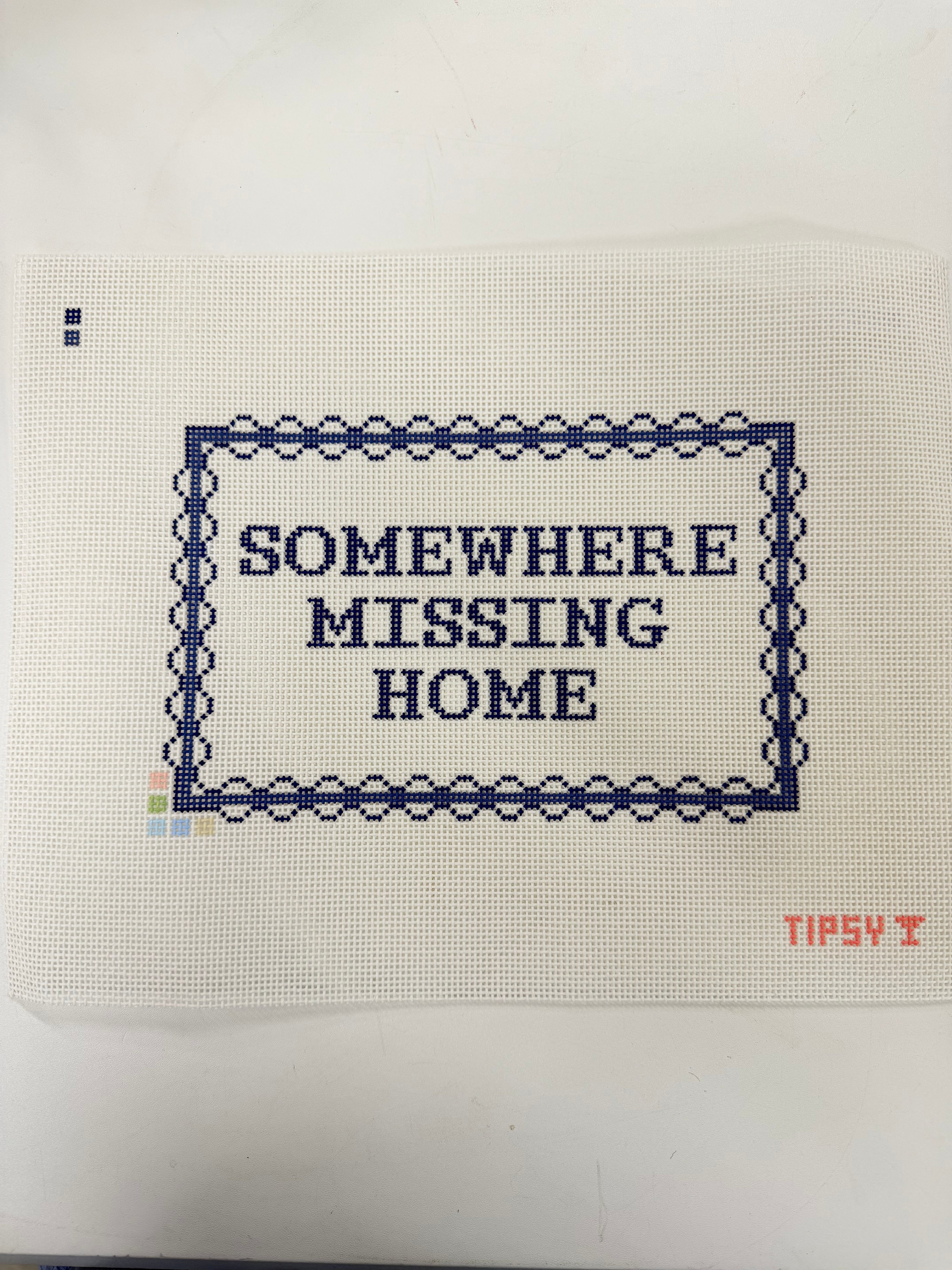 Somewhere Missing Home Canvas