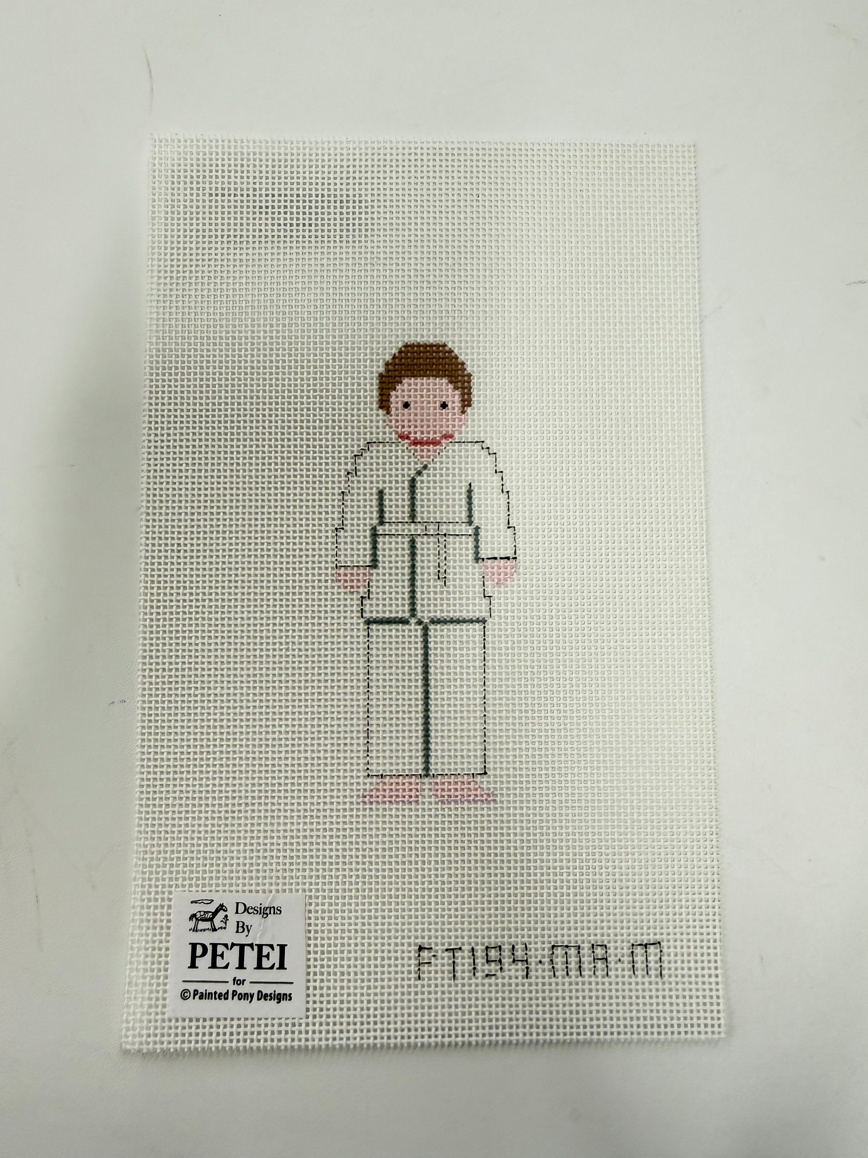 Karate Man Canvas