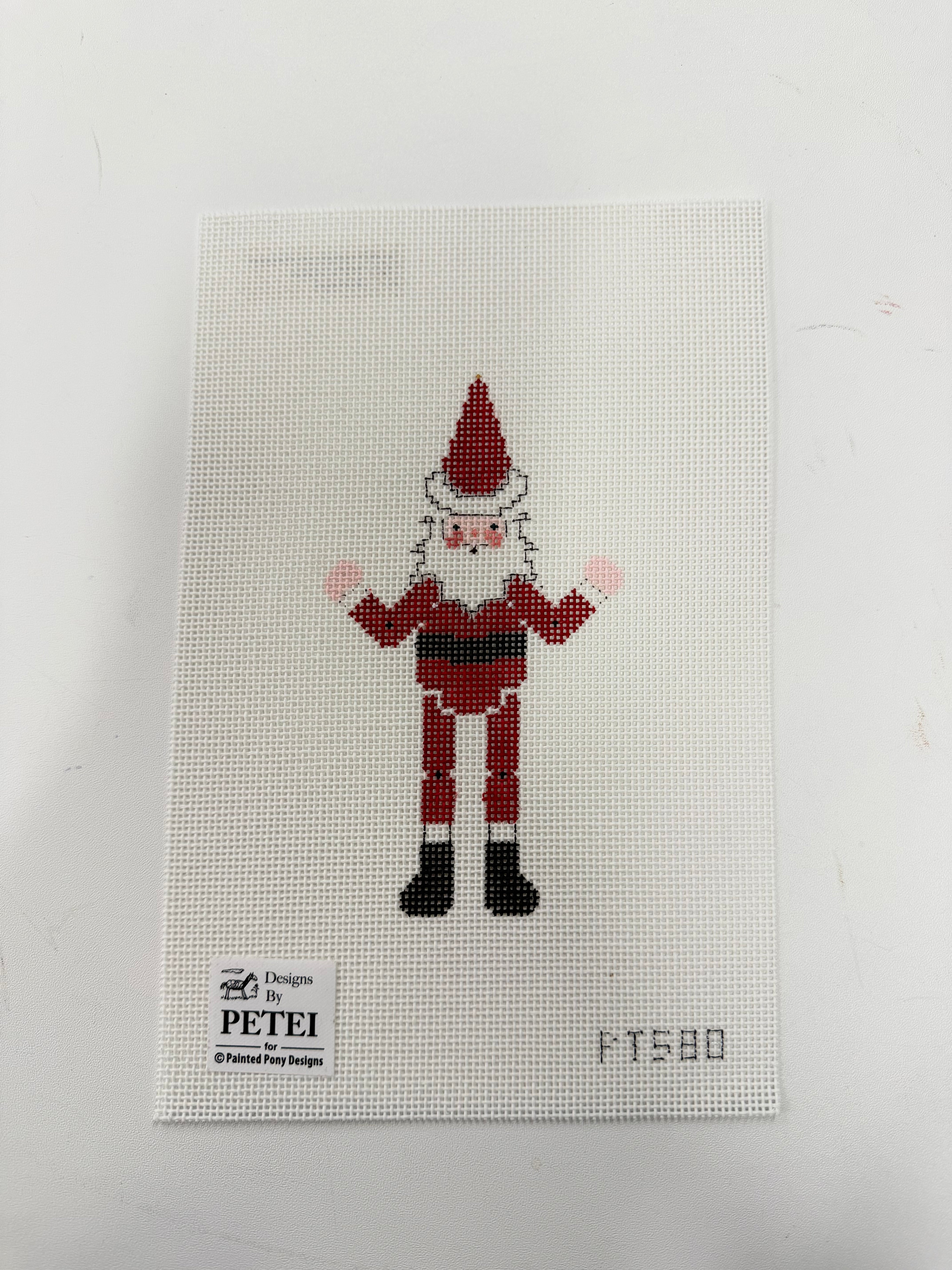 Short Santa Canvas