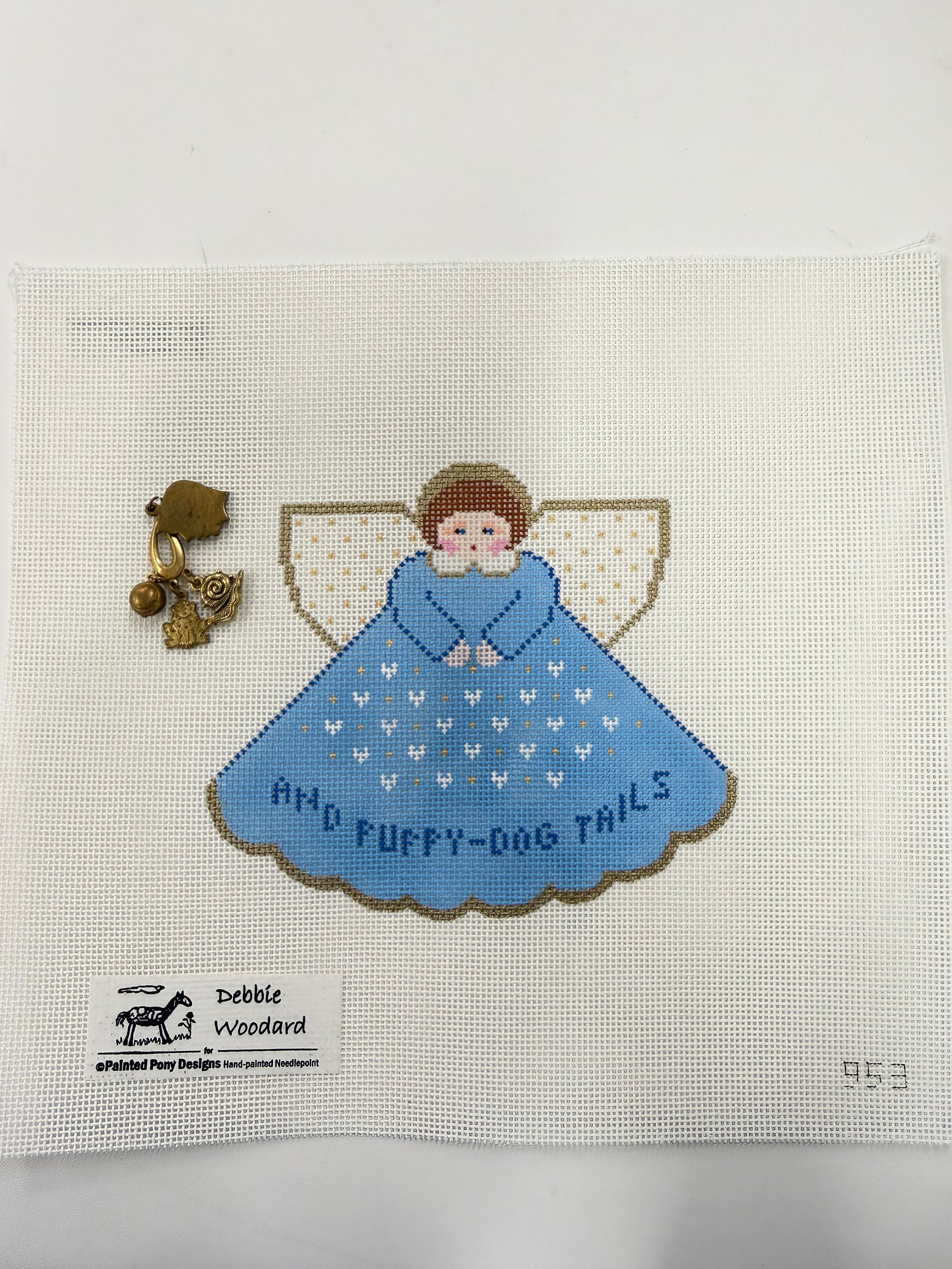 And Puppy Dog Tails Angel Canvas
