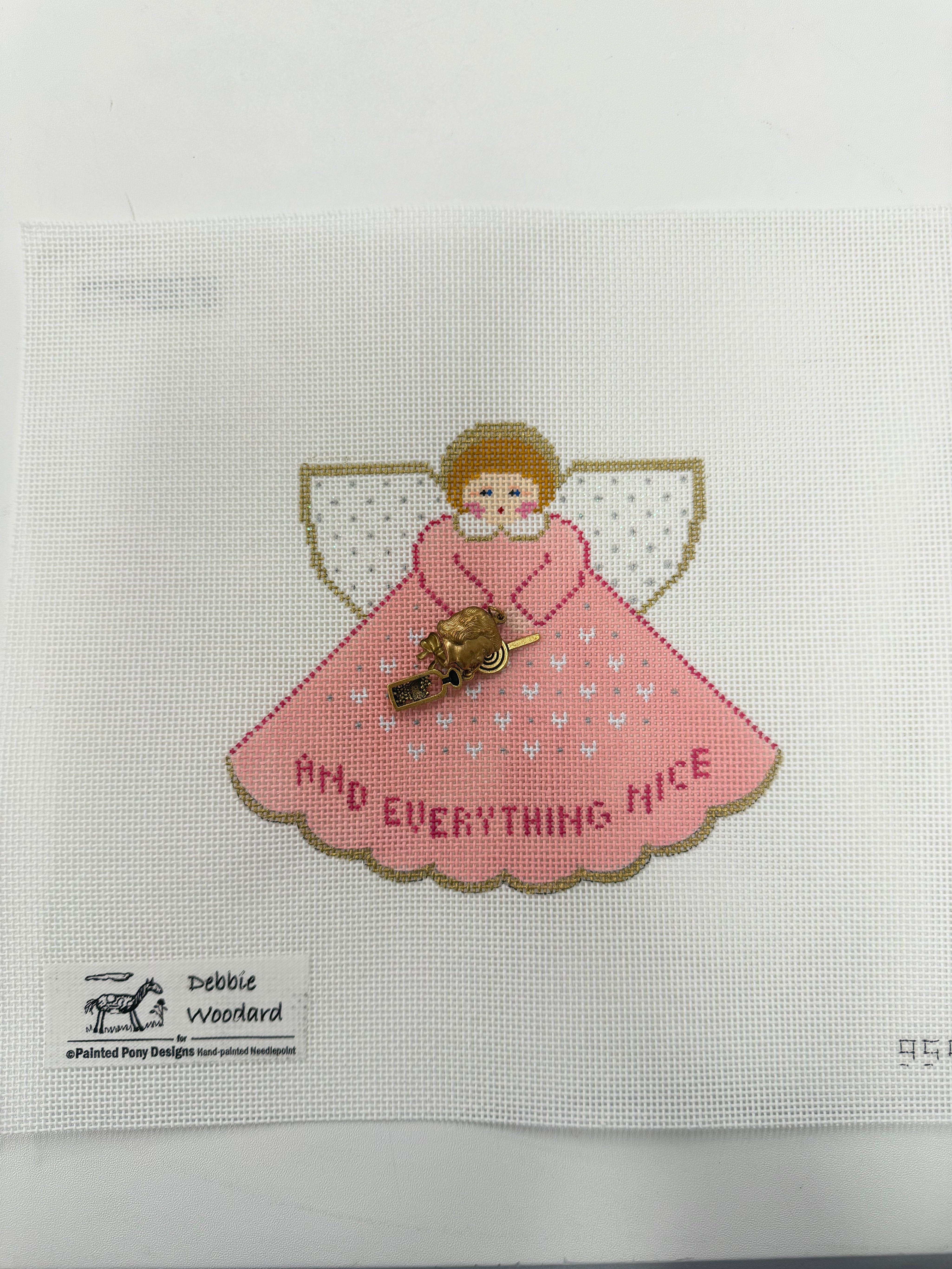 And Everything Nice Angel Canvas