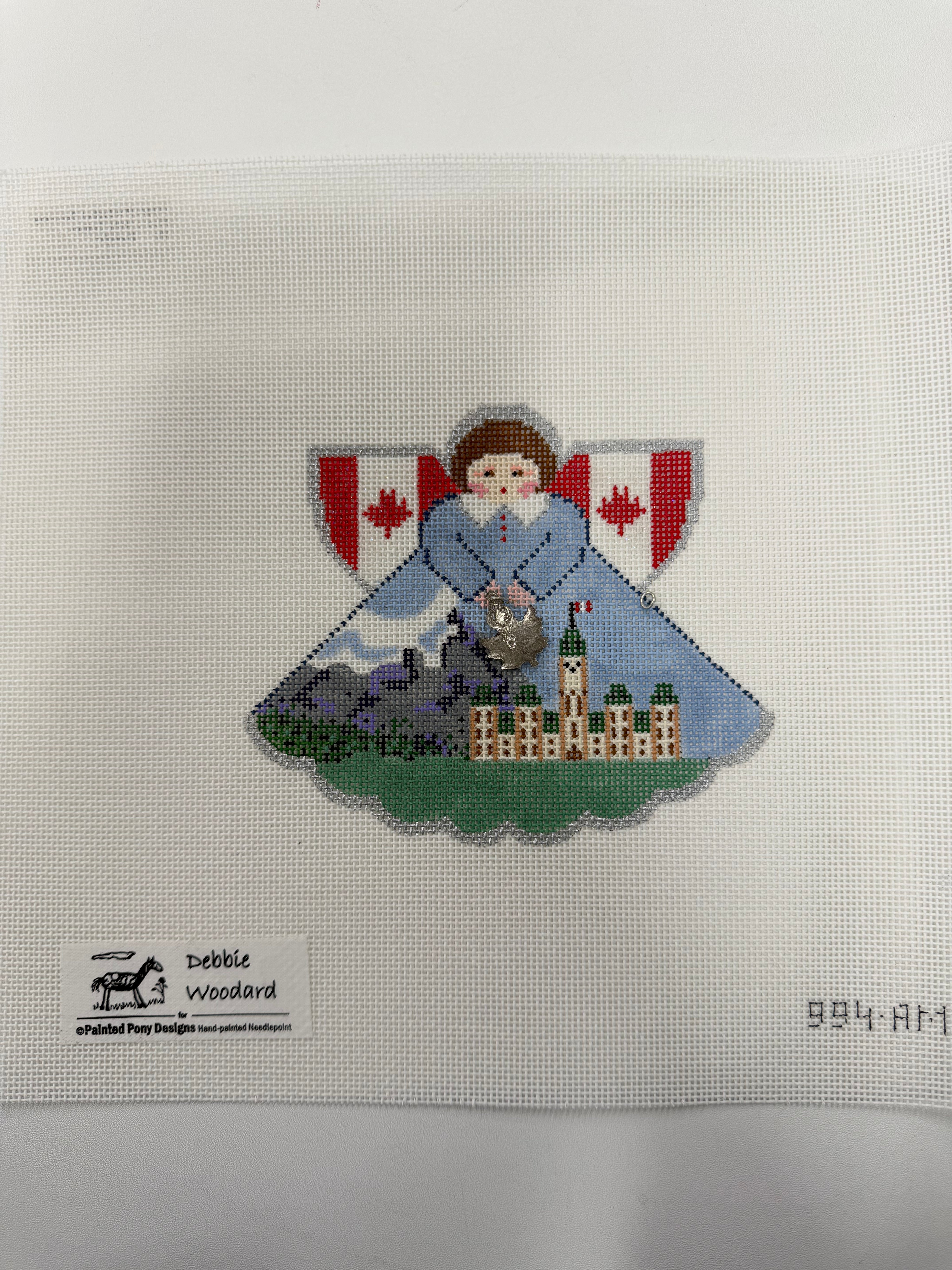 Canada Angel Canvas
