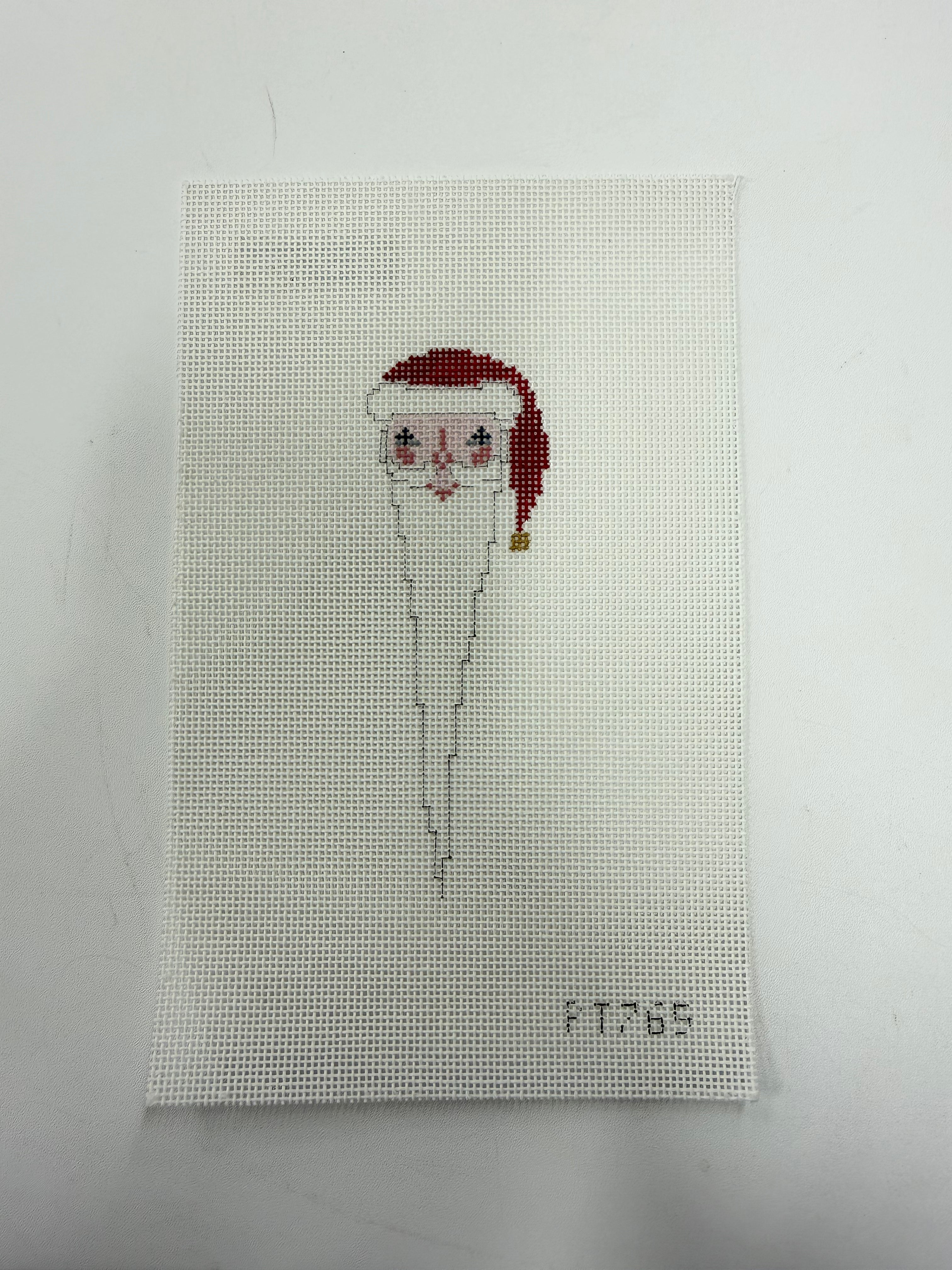 Santa Head Canvas
