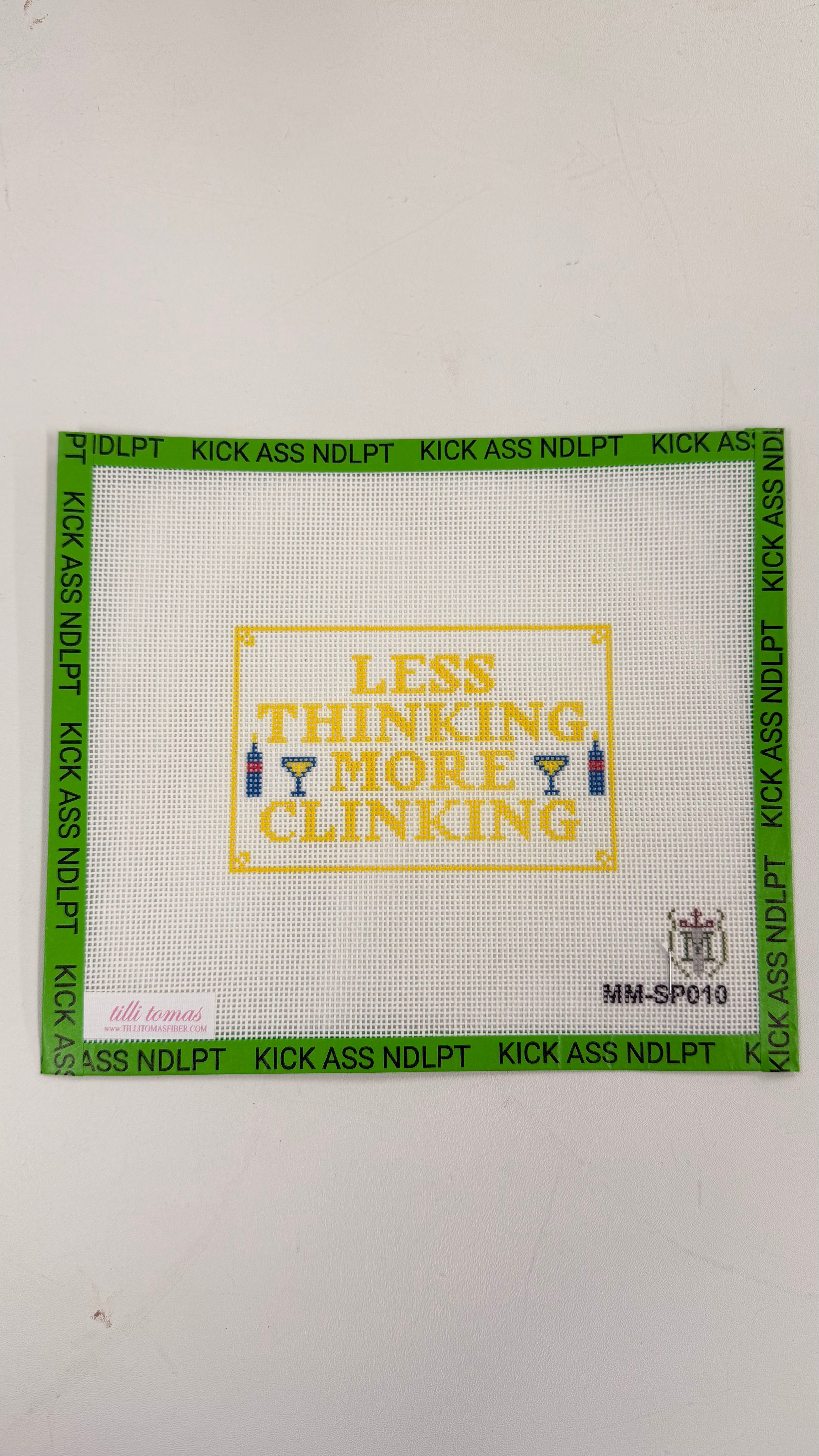 Less Thinking More Clinking Canvas