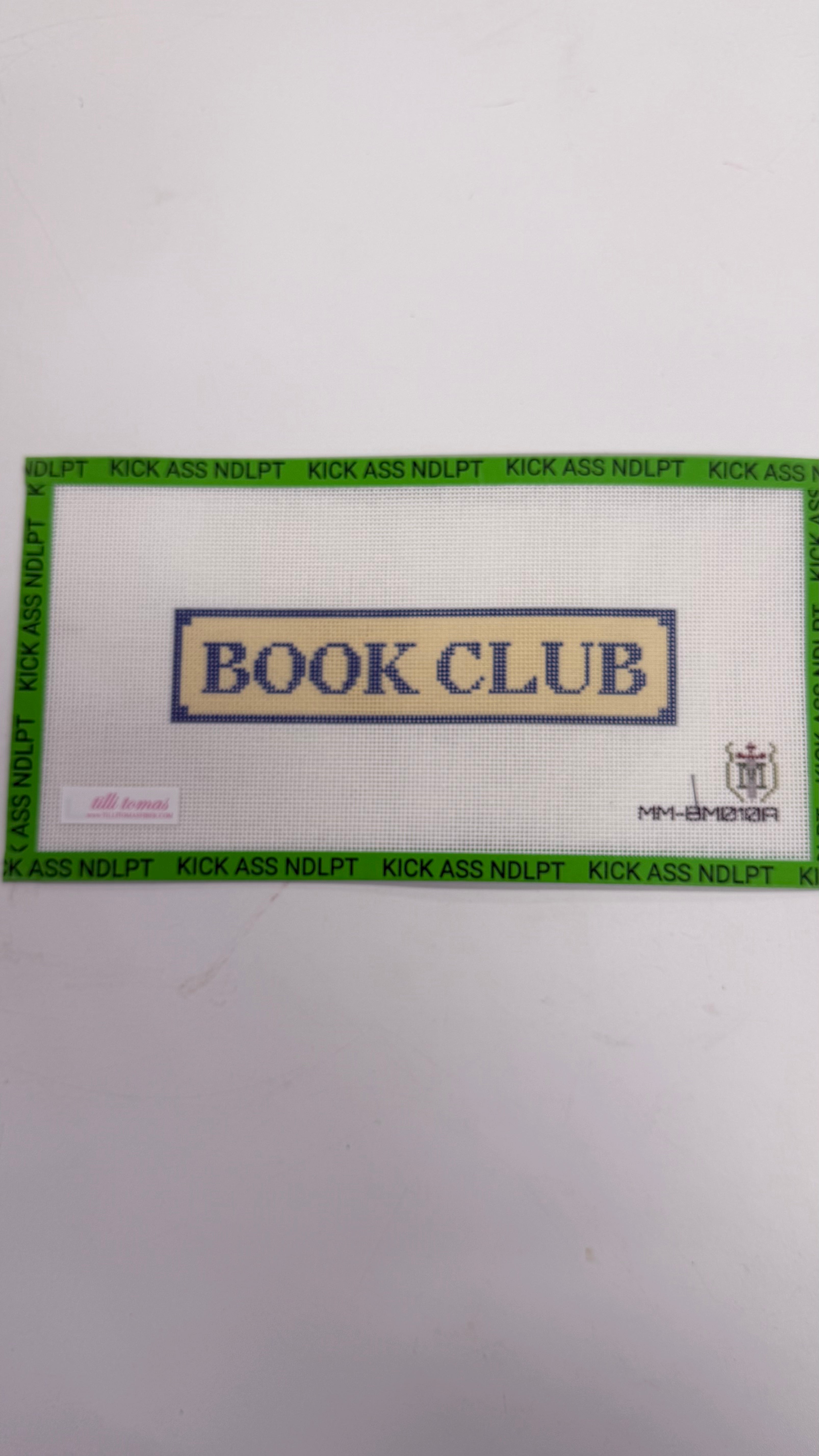 Book Club Yellow Canvas