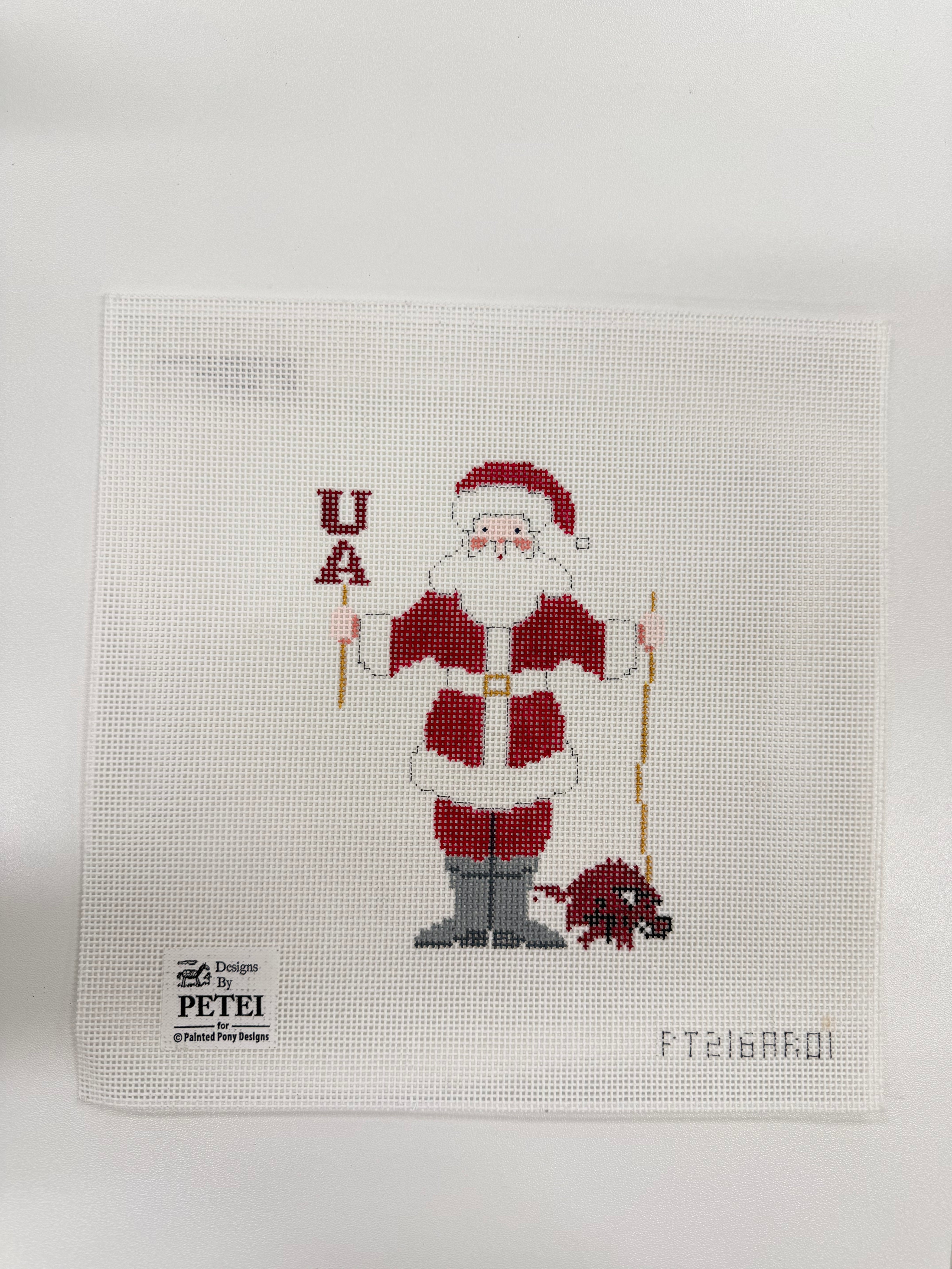 Arkansas Santa Canvas