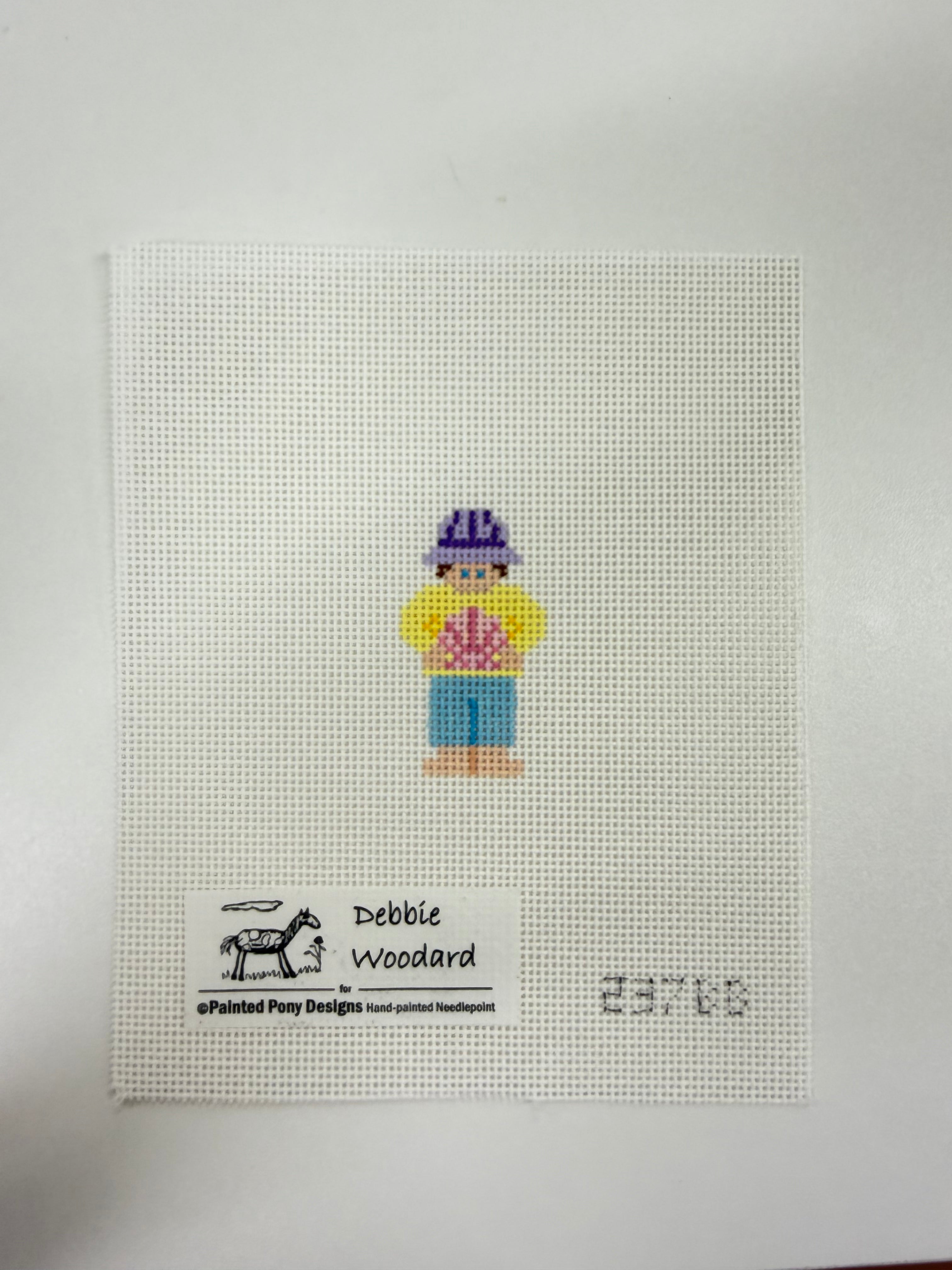 Little Man with Shell Canvas