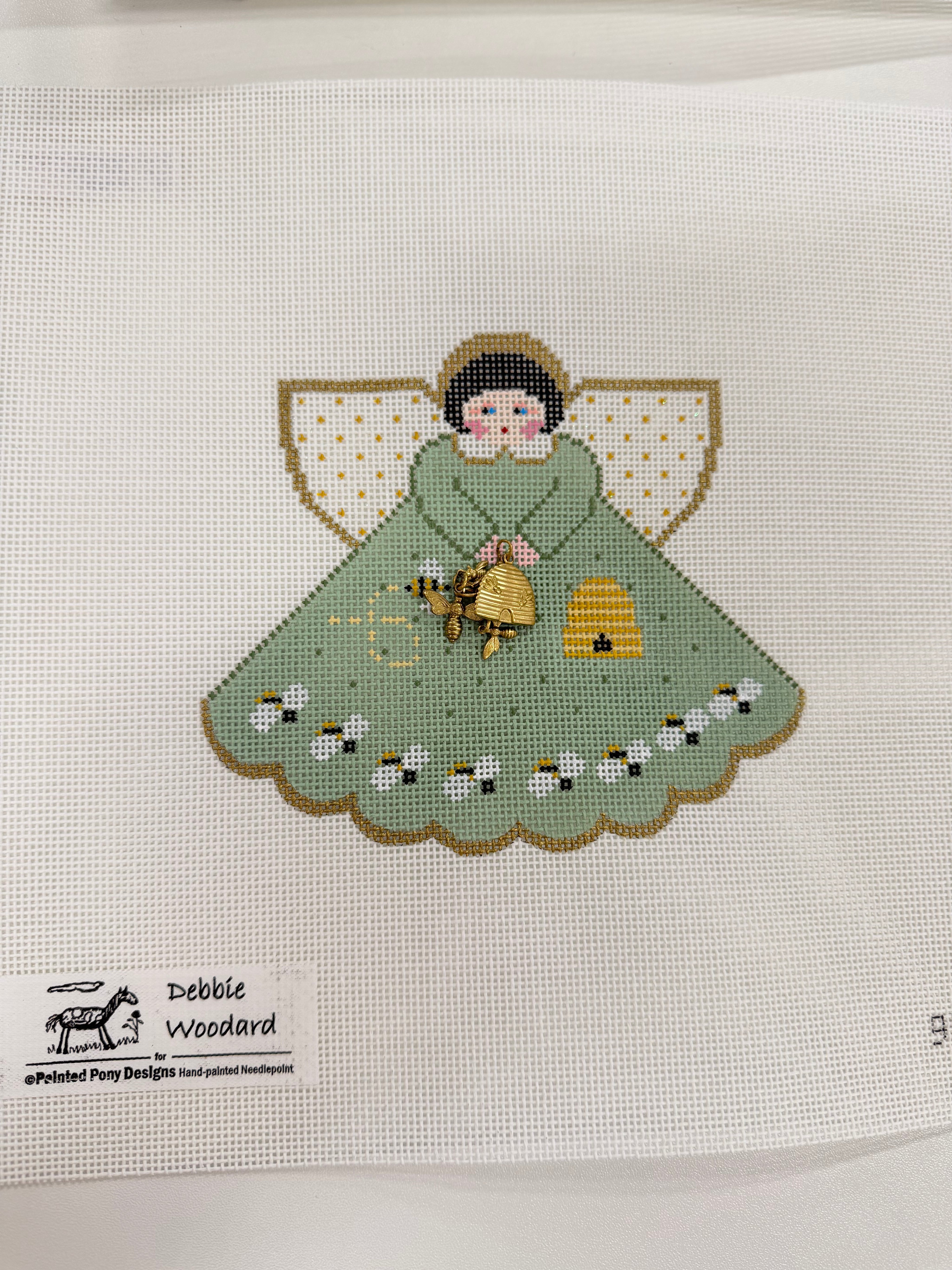 Bumble Bee Angel Canvas