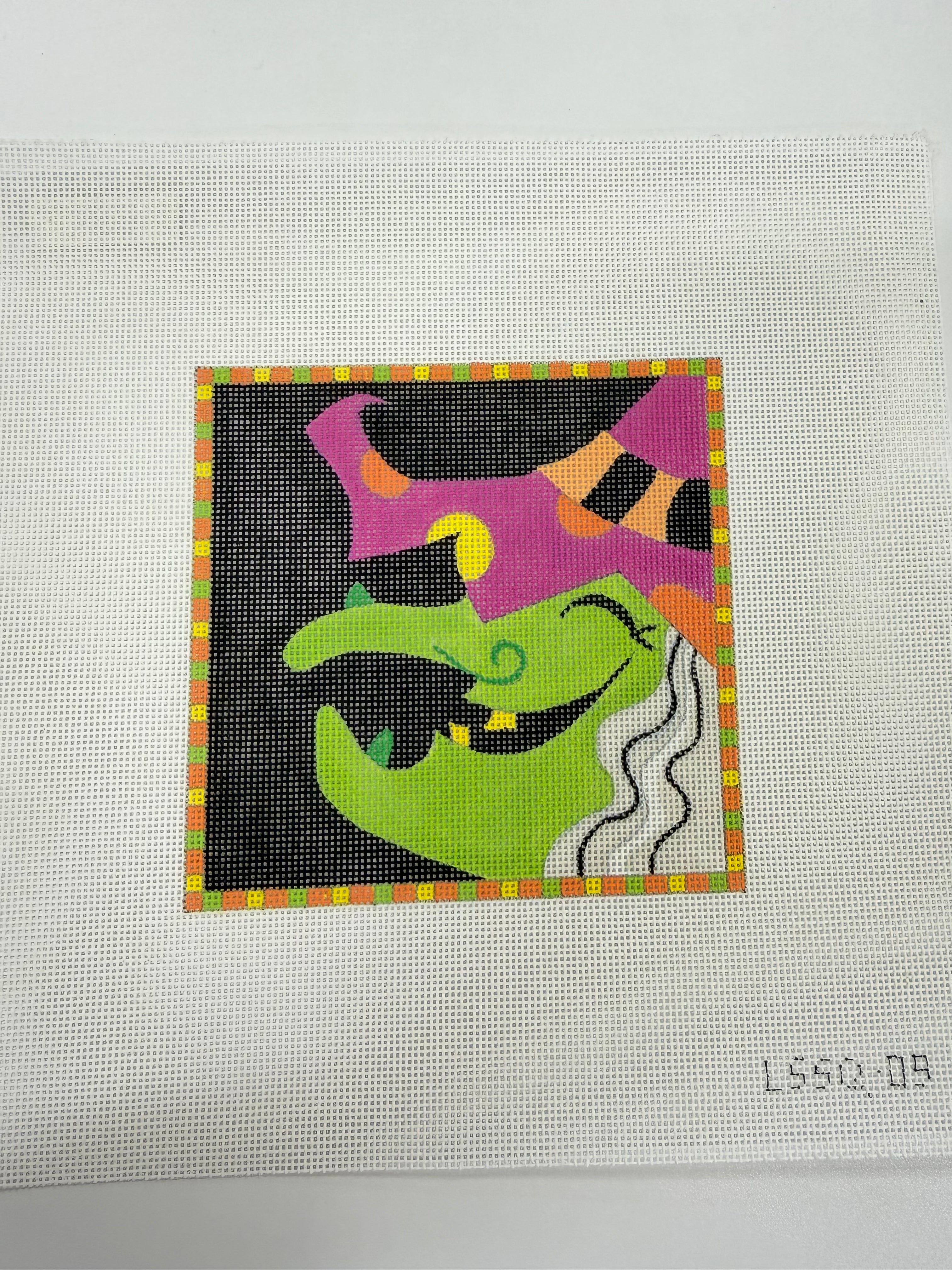 Green Witch Canvas