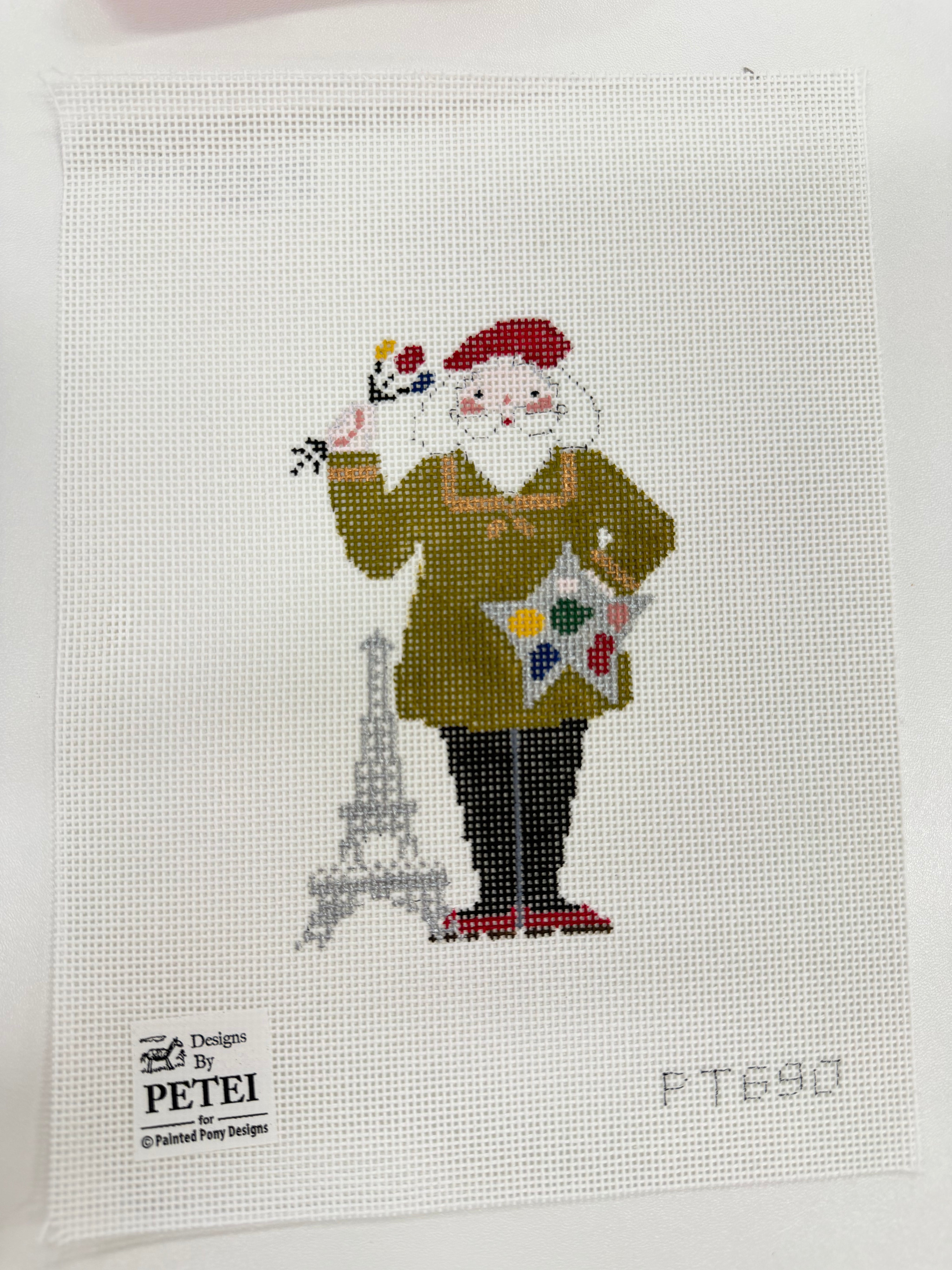 Painting Pairs Santa
