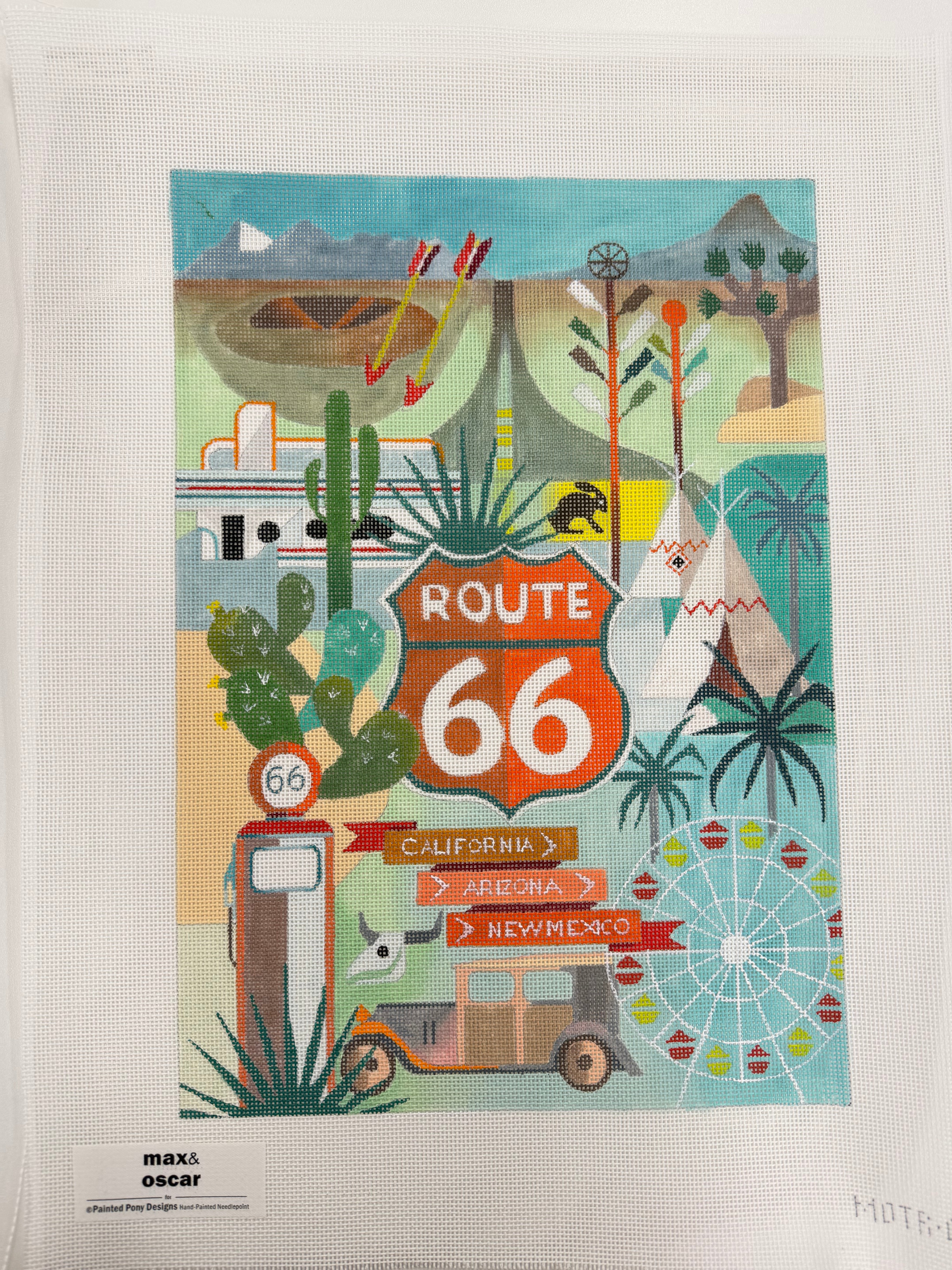 Route 66 Canvas